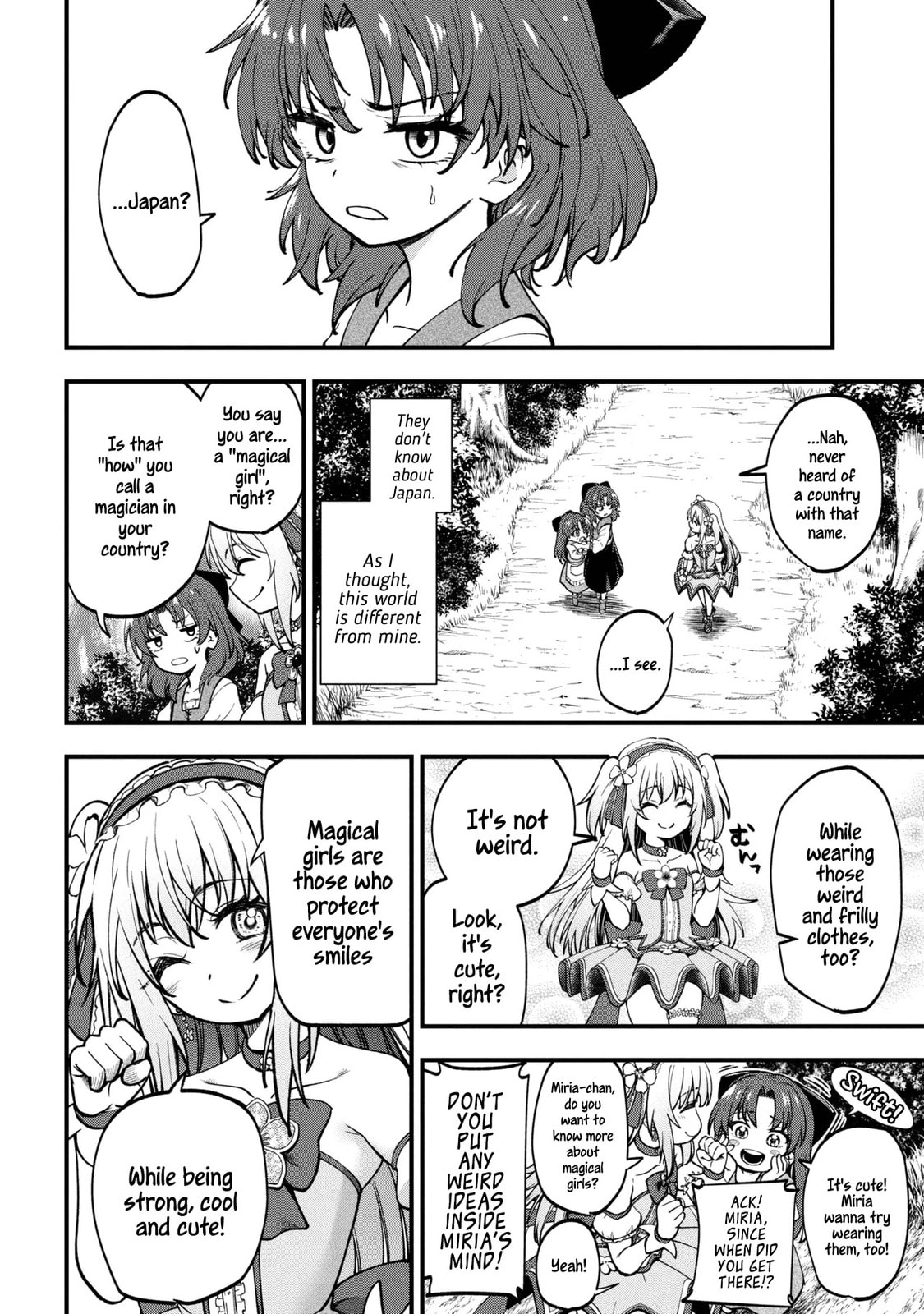 Isekai Mahou Shoujo Radical☆Haruna Chapter 1 page 22 - 