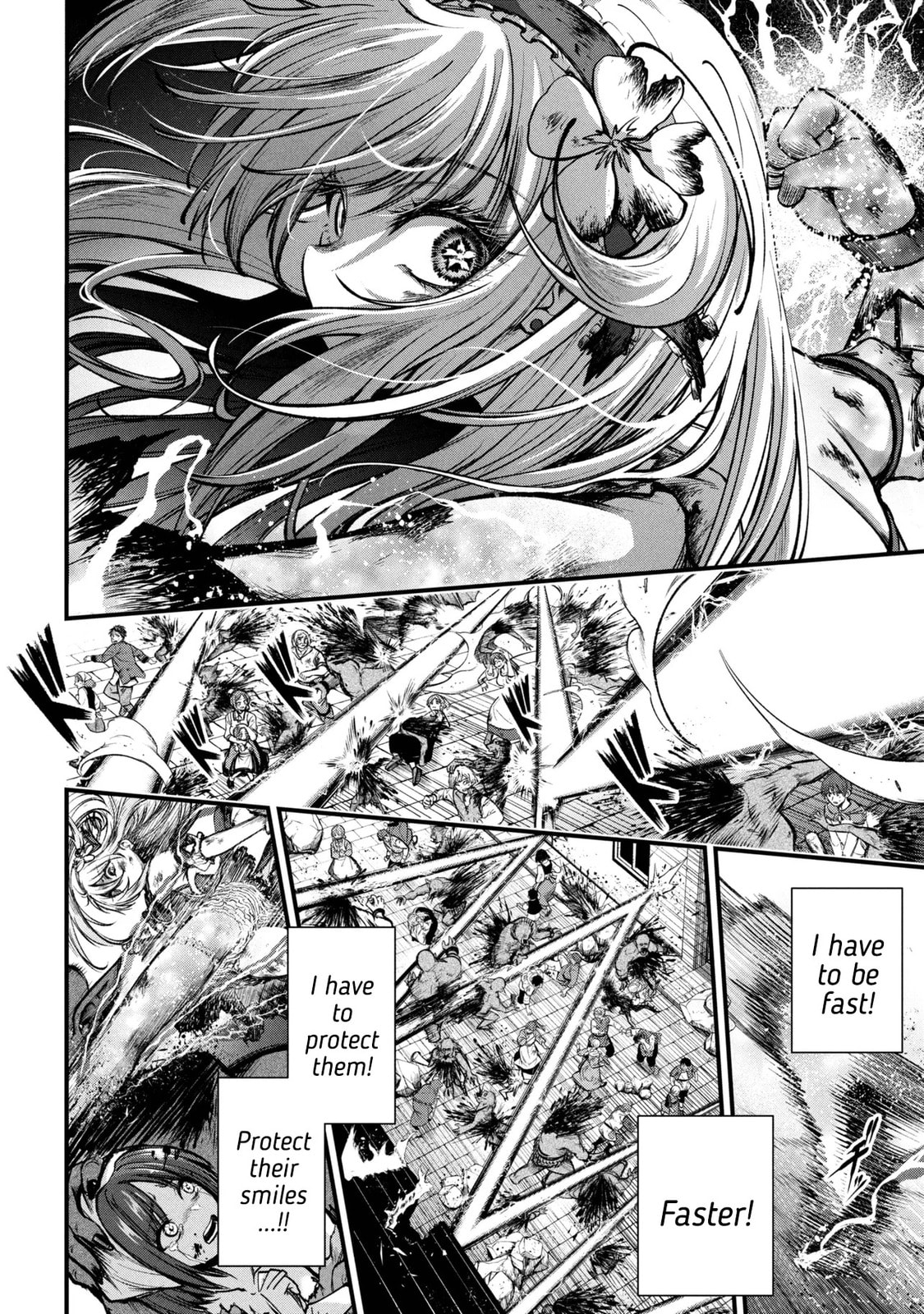 Isekai Mahou Shoujo Radical☆Haruna Chapter 1 page 42 - 