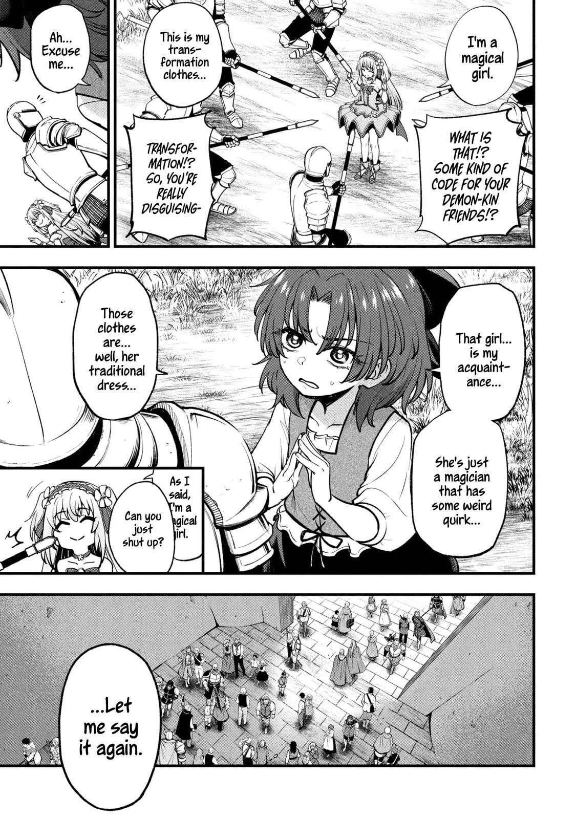 Isekai Mahou Shoujo Radical☆Haruna Chapter 2 page 3 - 