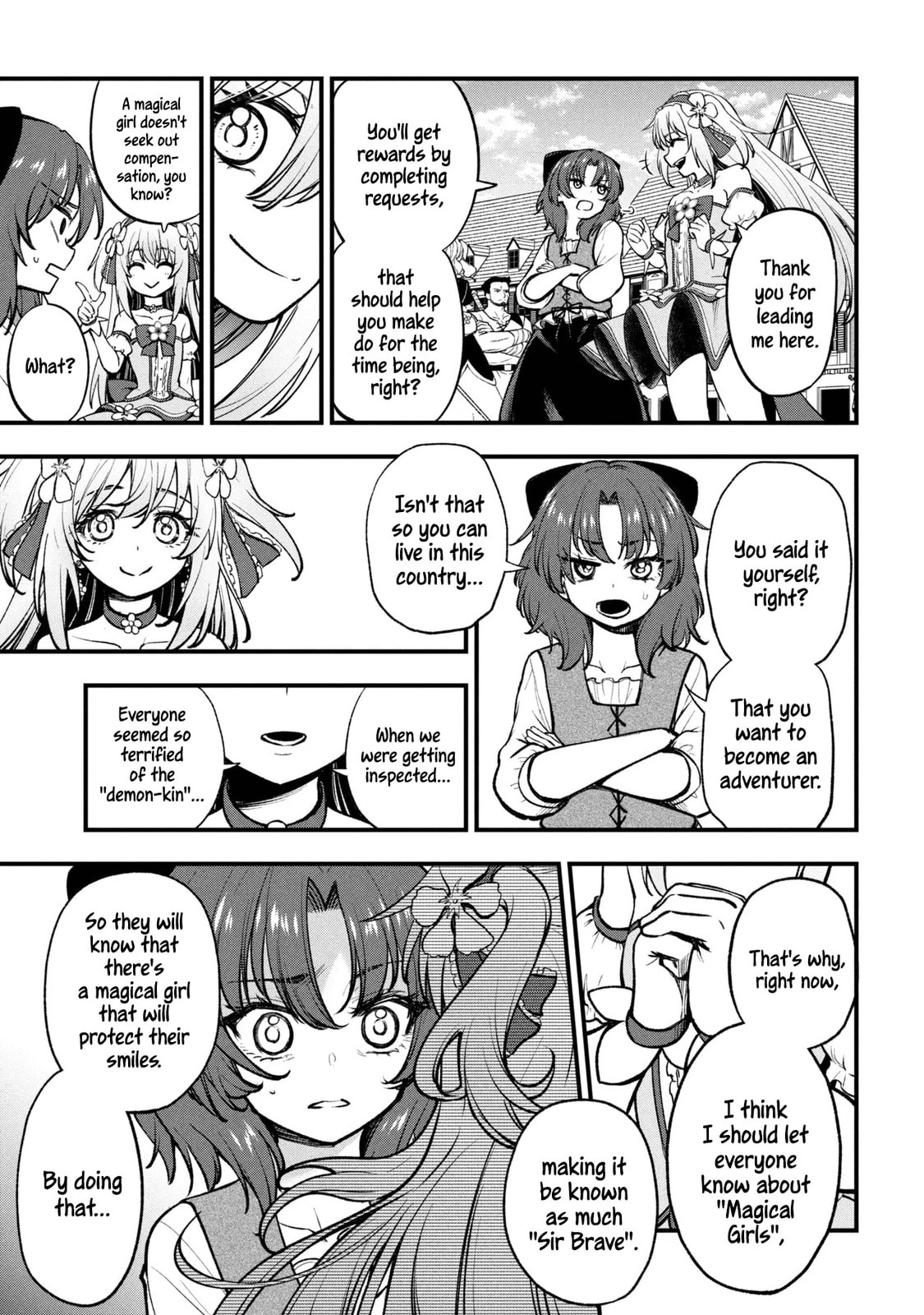 Isekai Mahou Shoujo Radical☆Haruna Chapter 2 page 7 - 