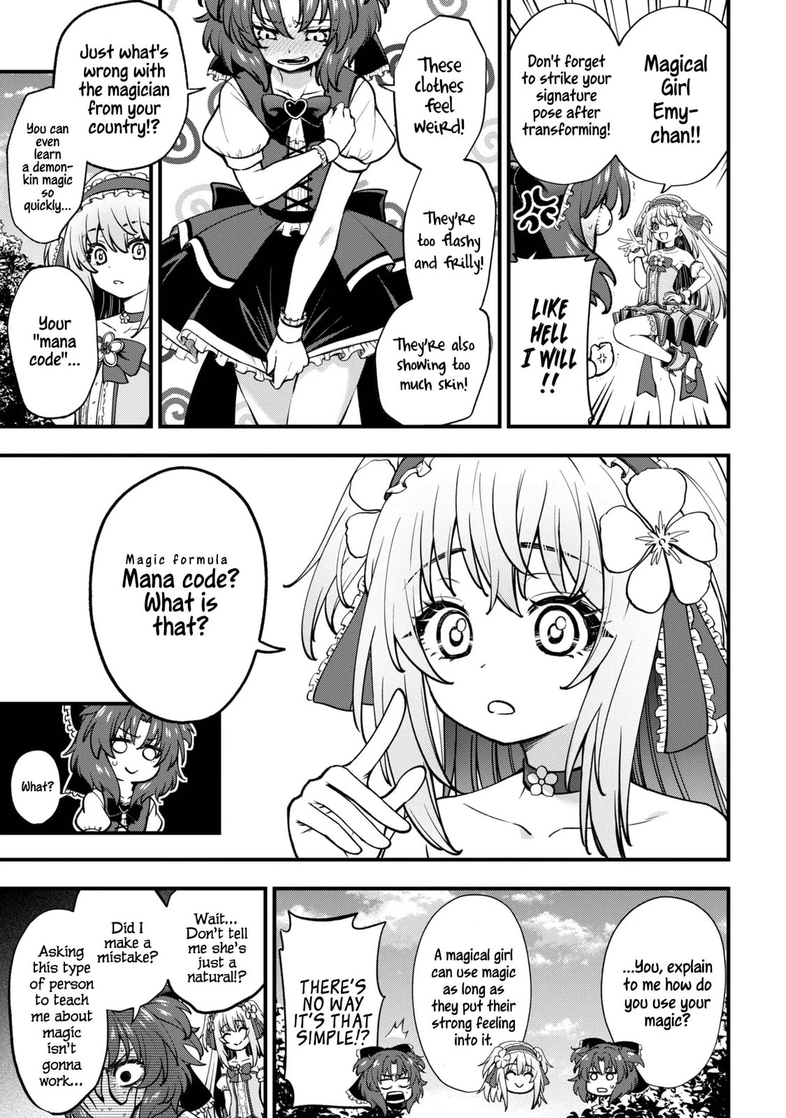 Isekai Mahou Shoujo Radical☆Haruna Chapter 3 page 3 - 