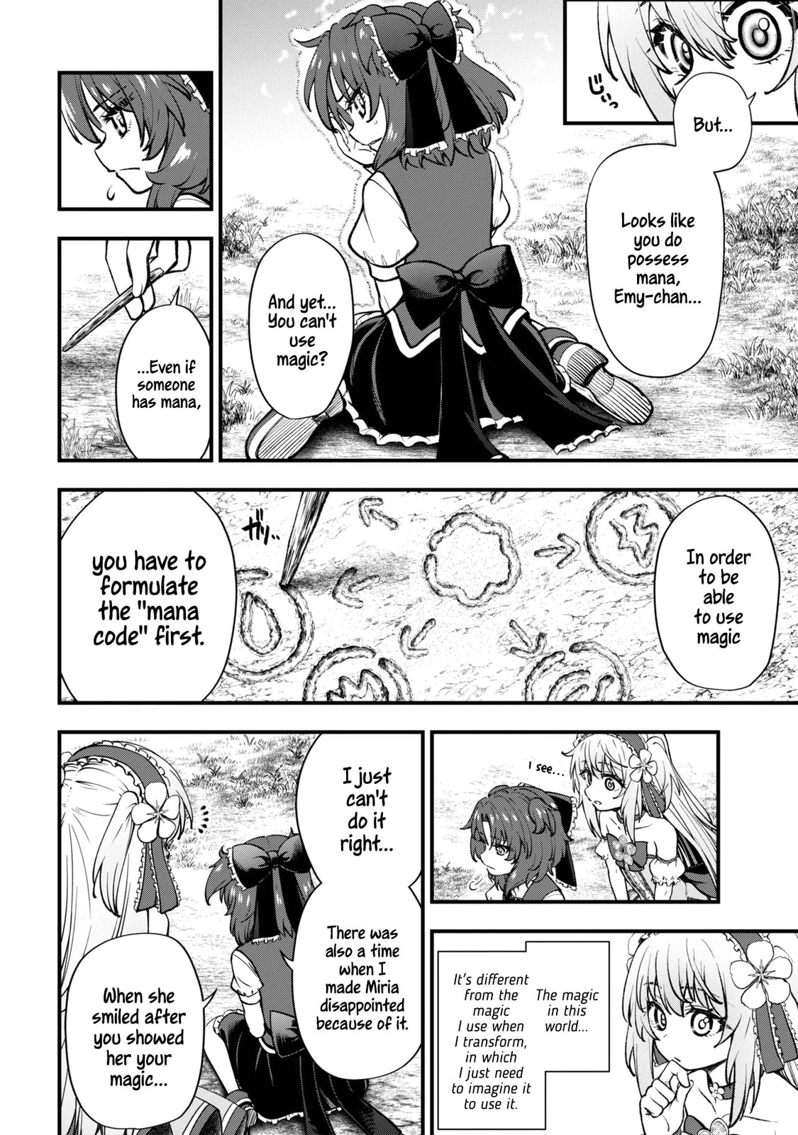 Isekai Mahou Shoujo Radical☆Haruna Chapter 3 page 4 - 