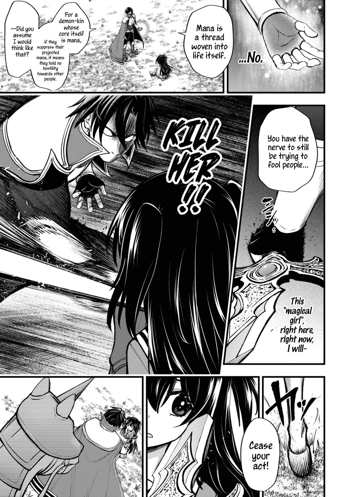 Isekai Mahou Shoujo Radical☆Haruna Chapter 3 page 40 - 