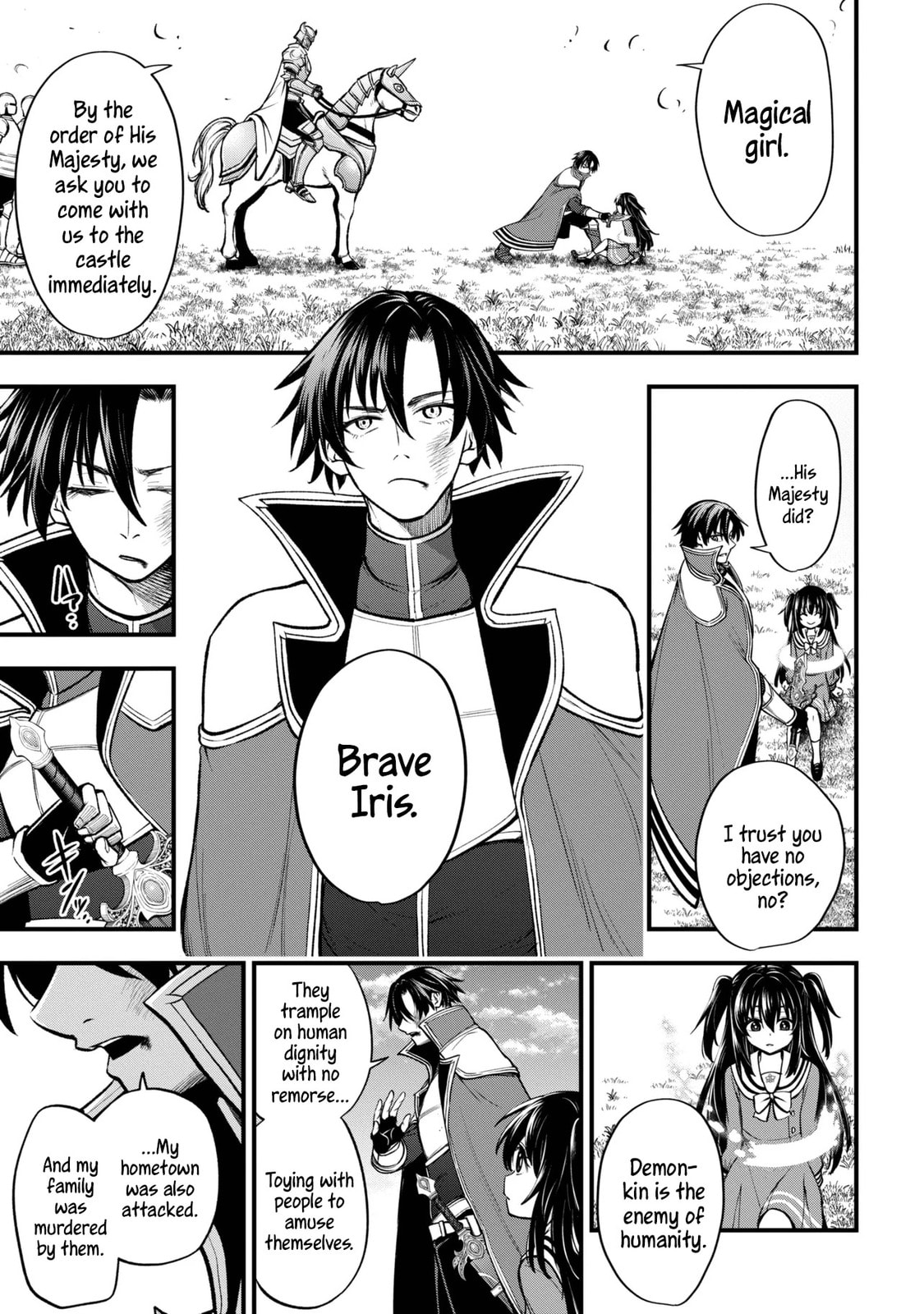 Isekai Mahou Shoujo Radical☆Haruna Chapter 3 page 42 - 