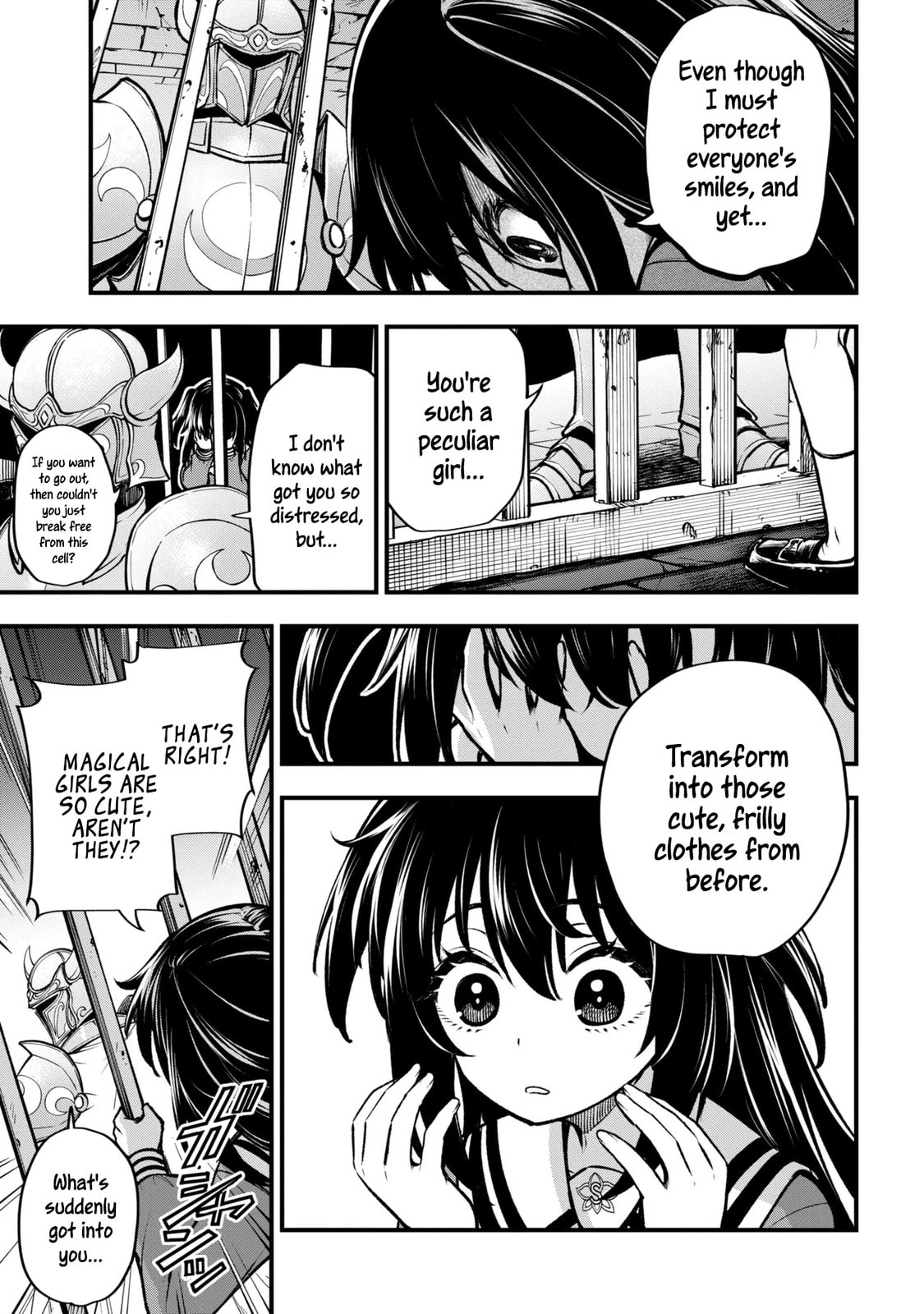 Isekai Mahou Shoujo Radical☆Haruna Chapter 4 page 17 - 