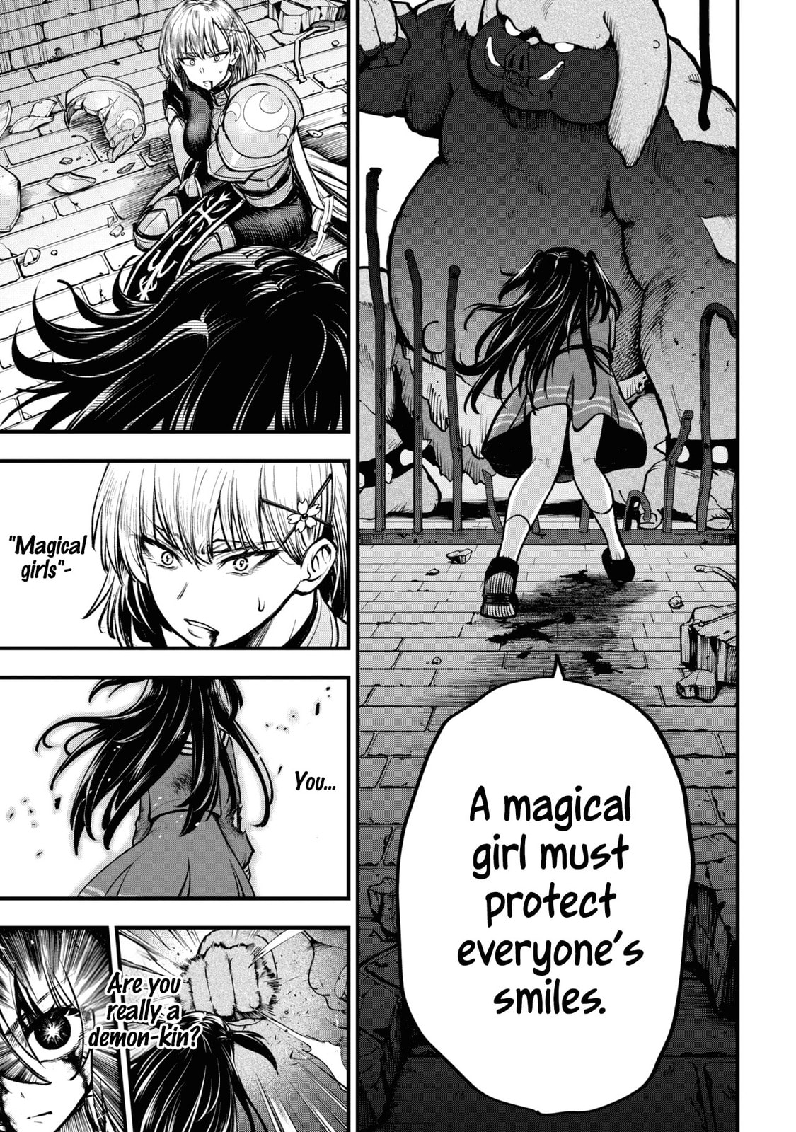 Isekai Mahou Shoujo Radical☆Haruna Chapter 4 page 36 - 