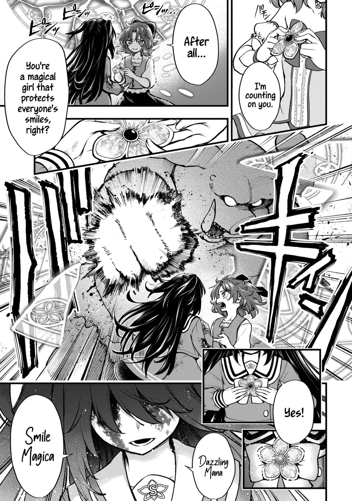 Isekai Mahou Shoujo Radical☆Haruna Chapter 4 page 40 - 