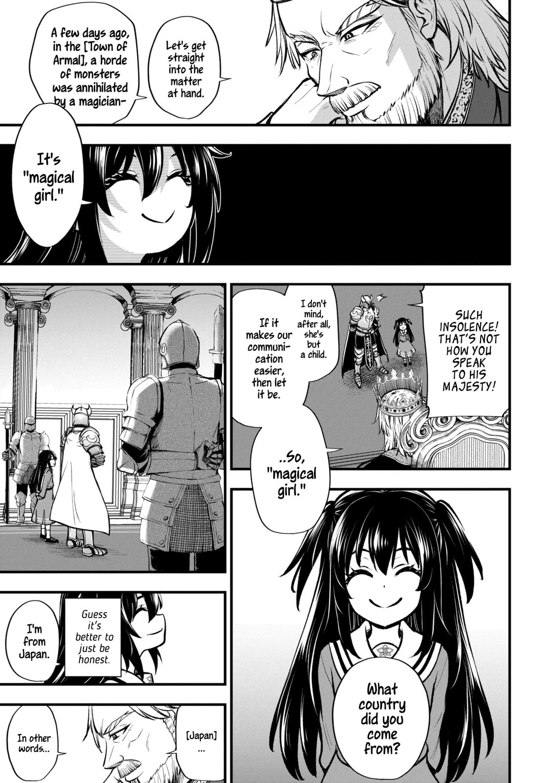 Isekai Mahou Shoujo Radical☆Haruna Chapter 4 page 5 - 