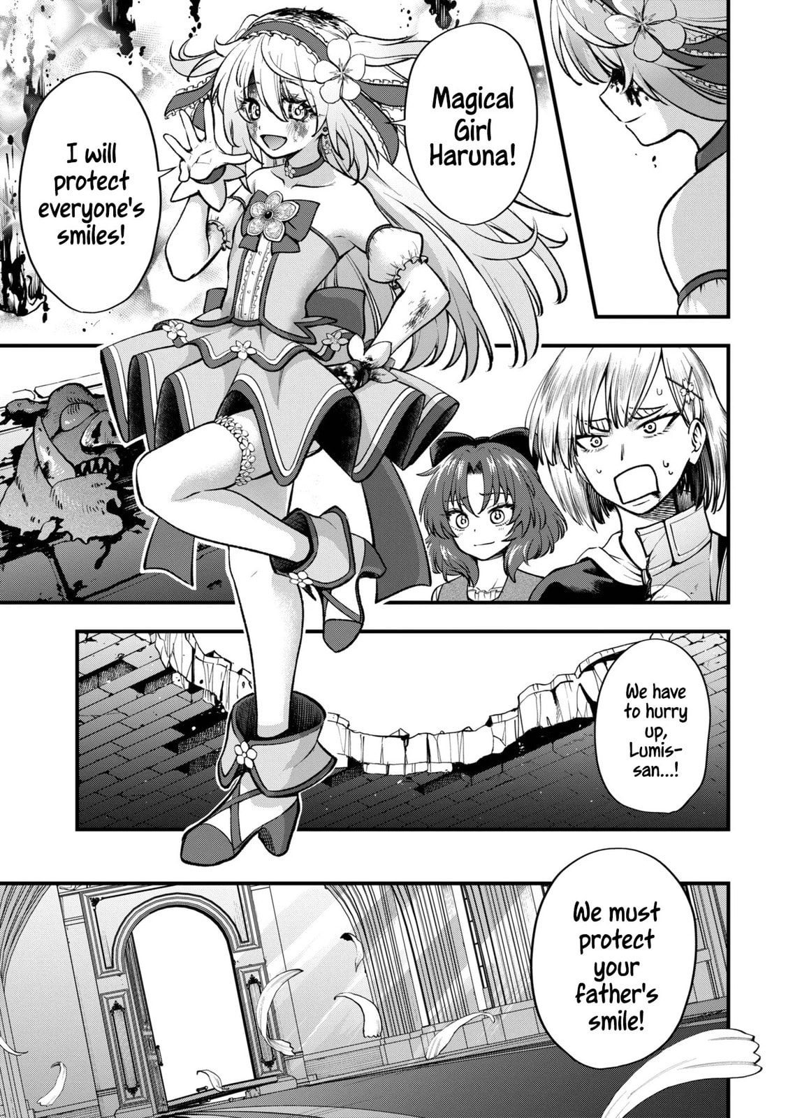 Isekai Mahou Shoujo Radical☆Haruna Chapter 4 page 44 - 