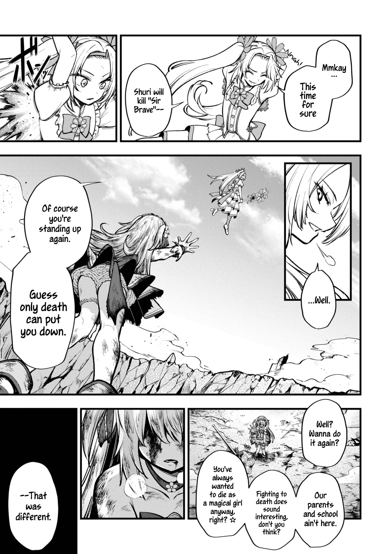 Isekai Mahou Shoujo Radical☆Haruna Chapter 5 page 32 - 
