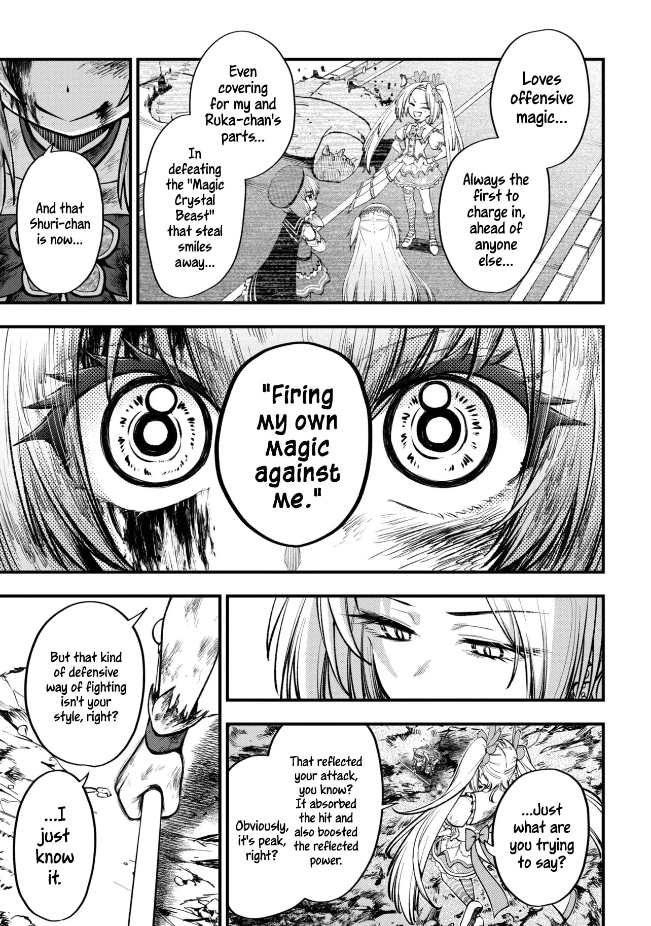 Isekai Mahou Shoujo Radical☆Haruna Chapter 5 page 34 - 