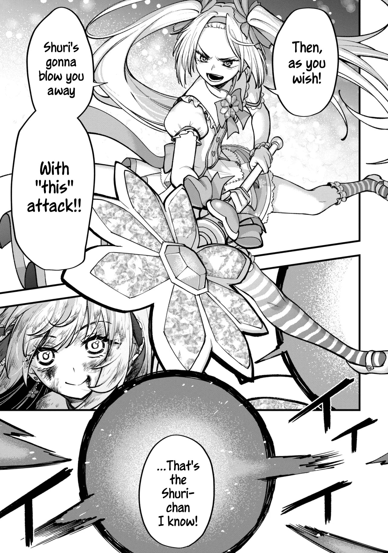 Isekai Mahou Shoujo Radical☆Haruna Chapter 5 page 36 - 
