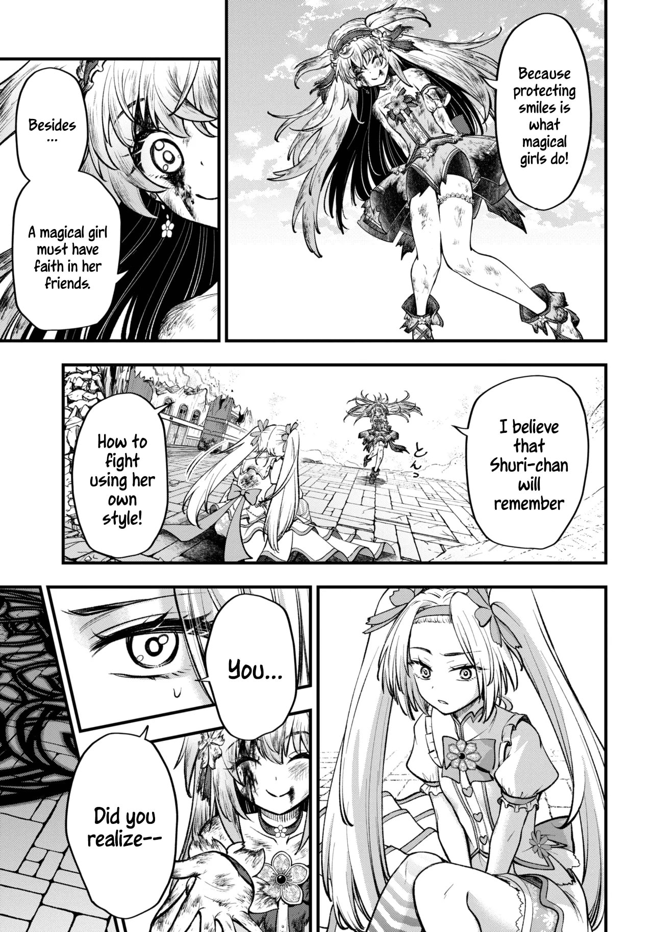 Isekai Mahou Shoujo Radical☆Haruna Chapter 5 page 40 - 