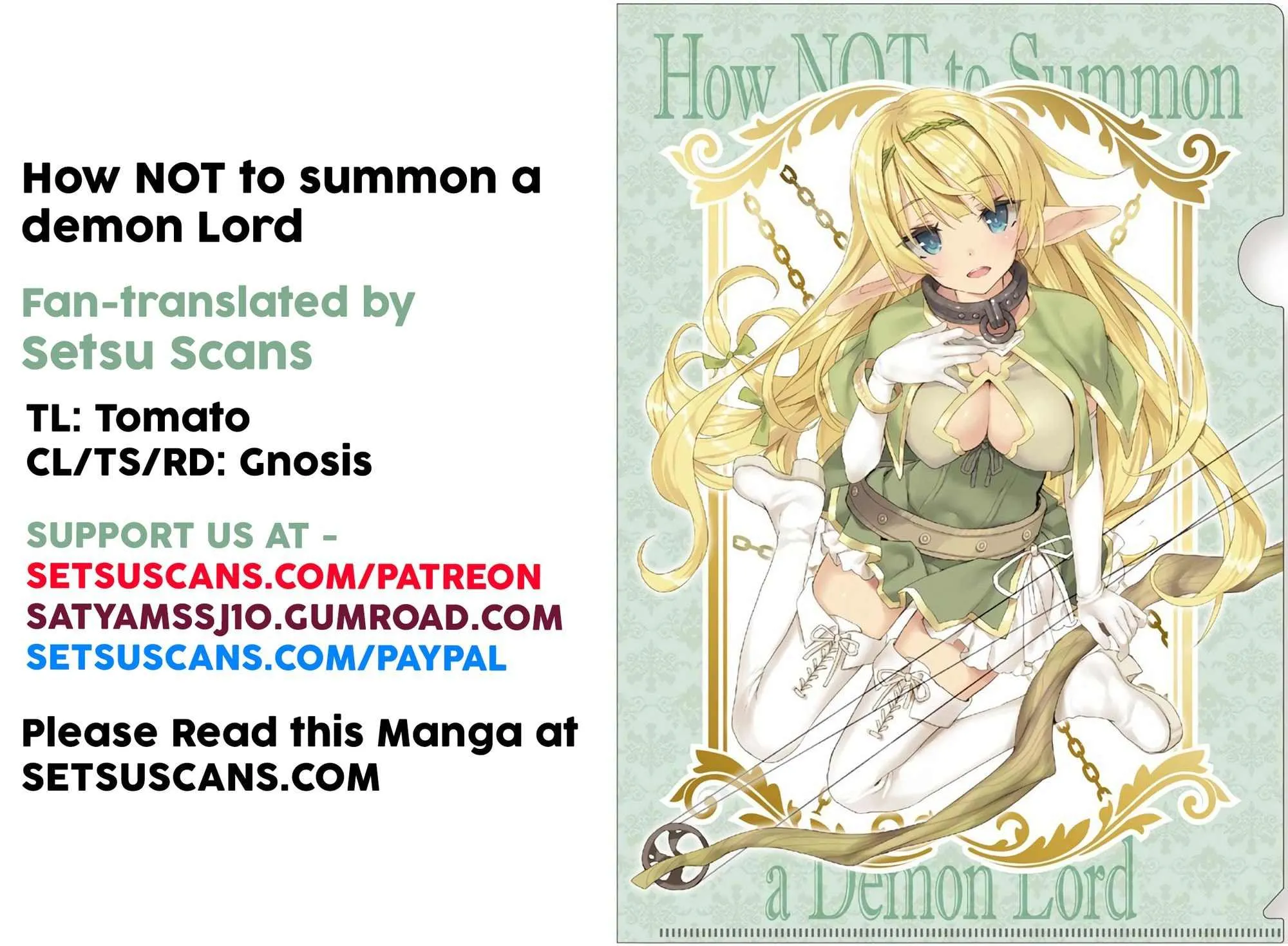 Isekai Maou To Shoukan Shoujo No Dorei Majutsu Chapter 110.2 page 1 - 