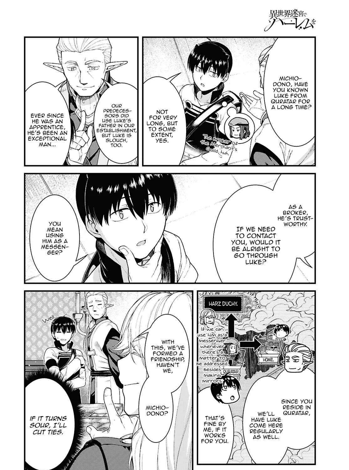 Isekai Meikyuu de Harem o Chapter 101 page 13 - 