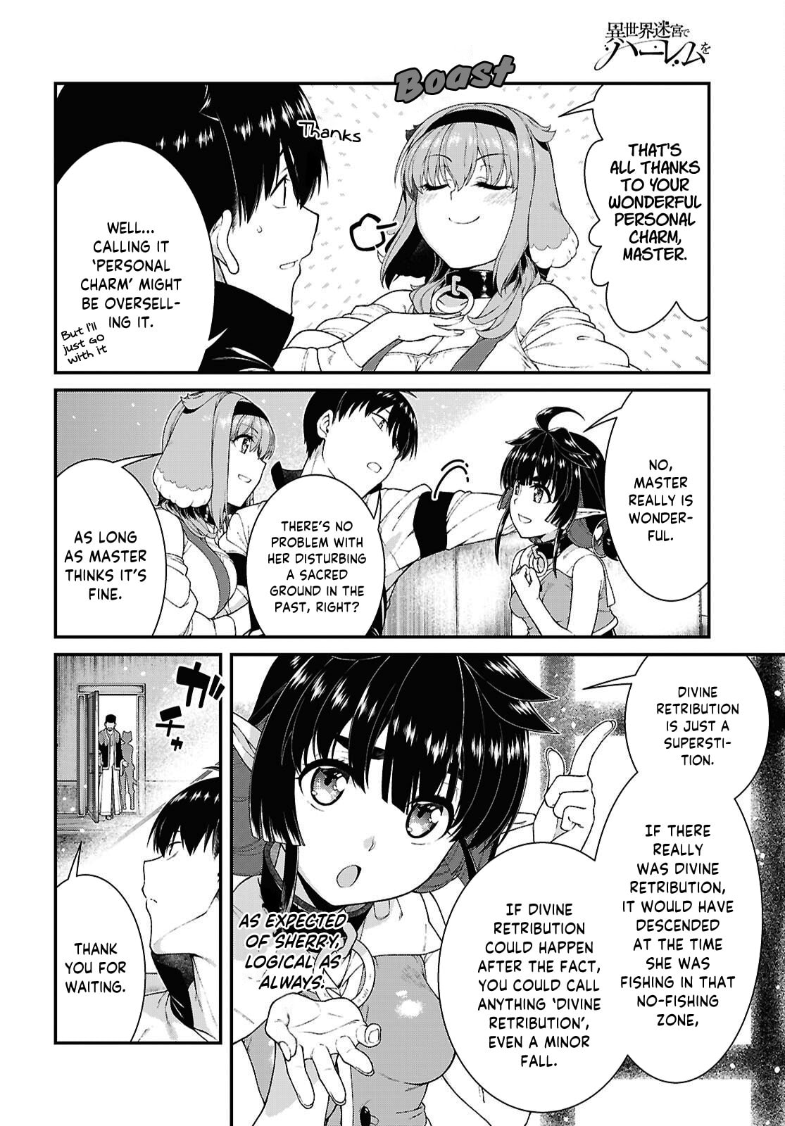 Isekai Meikyuu de Harem o Chapter 103 page 7 - 