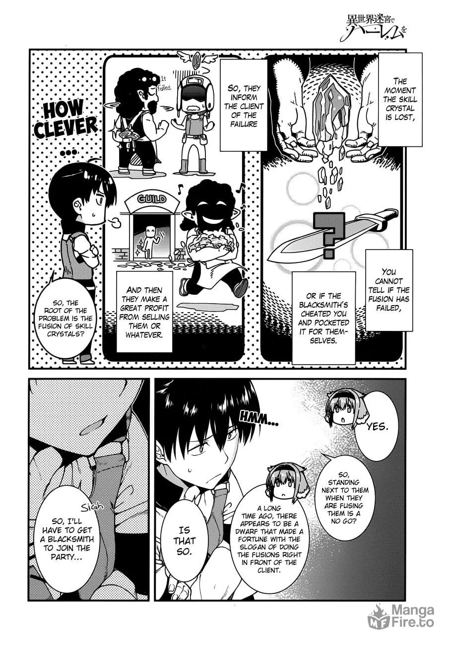 Isekai Meikyuu de Harem o Chapter 13 page 14 - 
