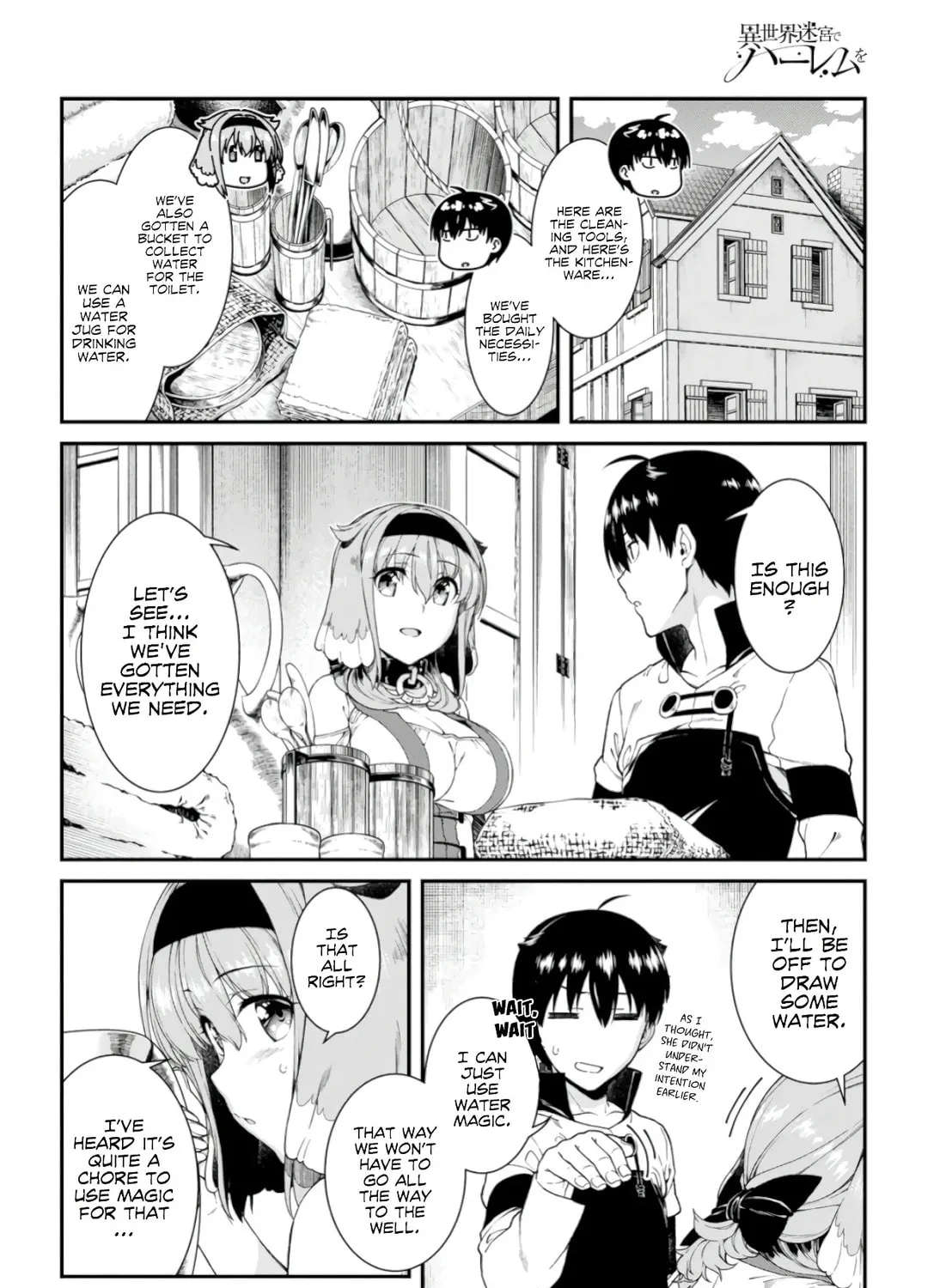 Isekai Meikyuu de Harem o Chapter 26.5 page 25 - 