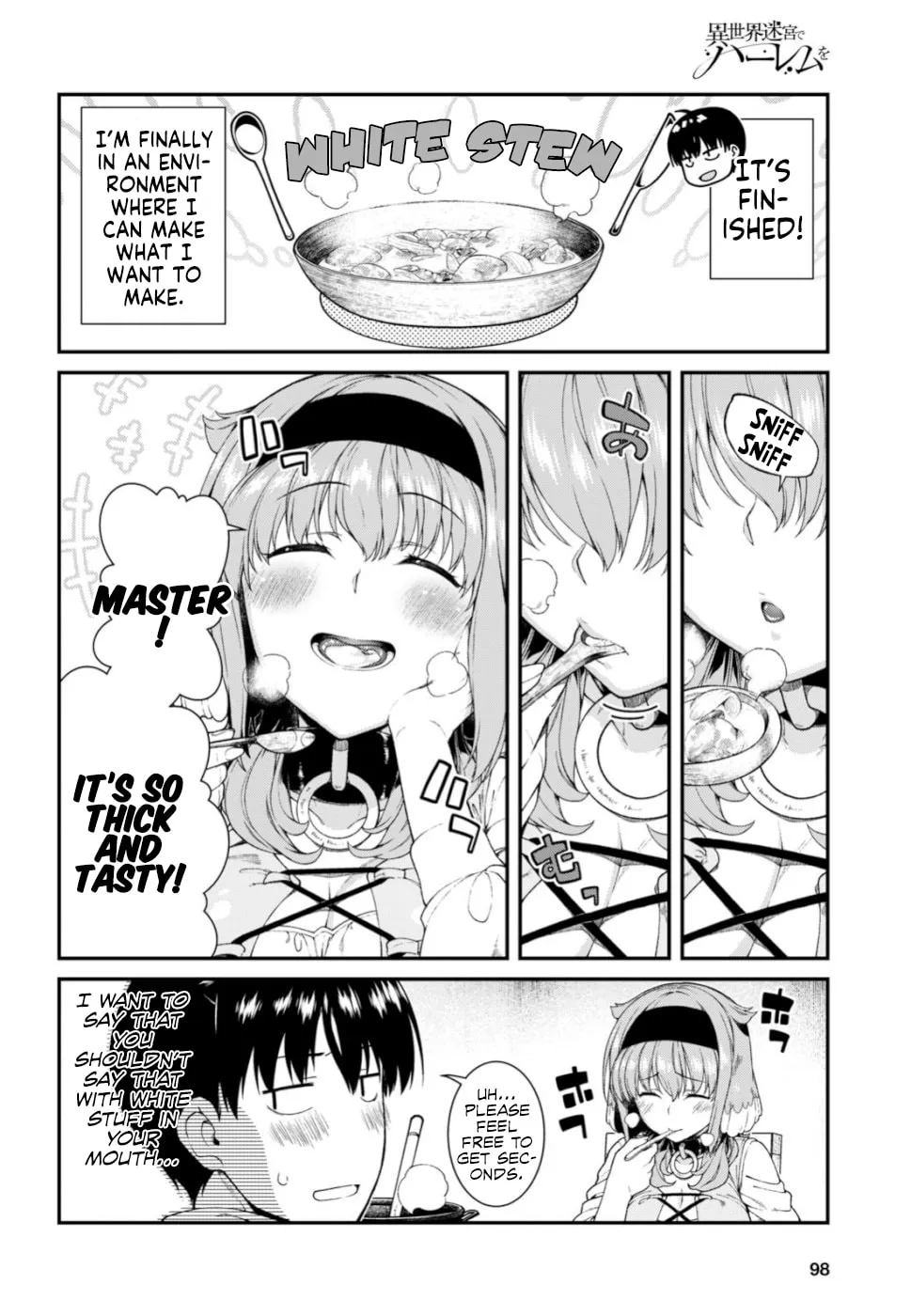Isekai Meikyuu de Harem o Chapter 28 page 13 - 