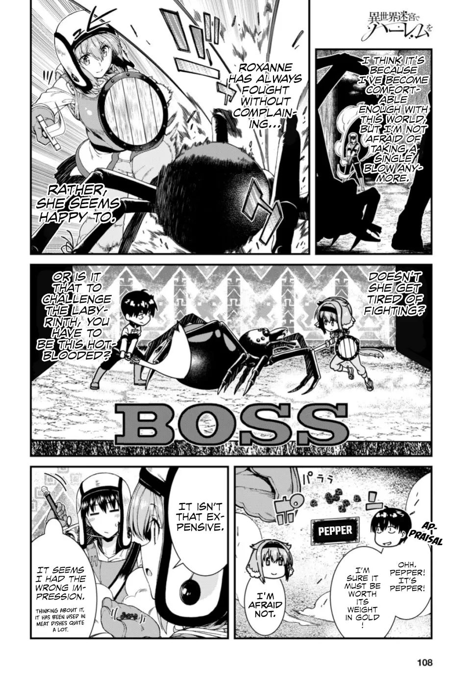 Isekai Meikyuu de Harem o Chapter 28 page 23 - 