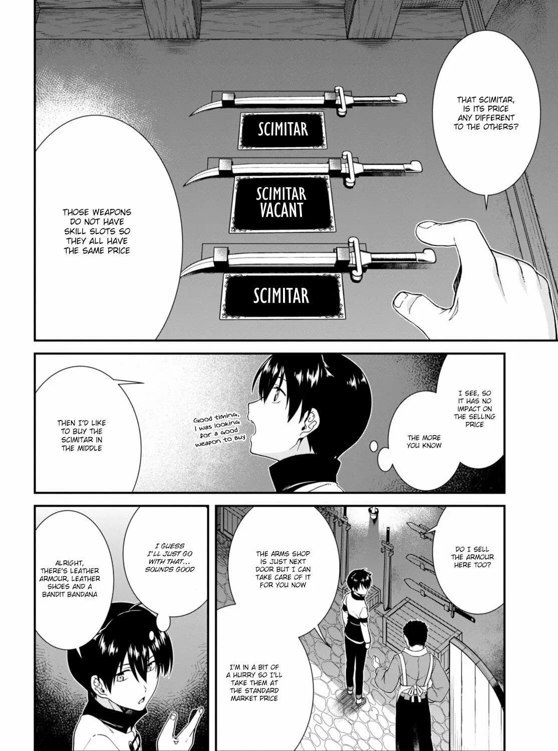 Isekai Meikyuu de Harem o Chapter 3.1 page 32 - 
