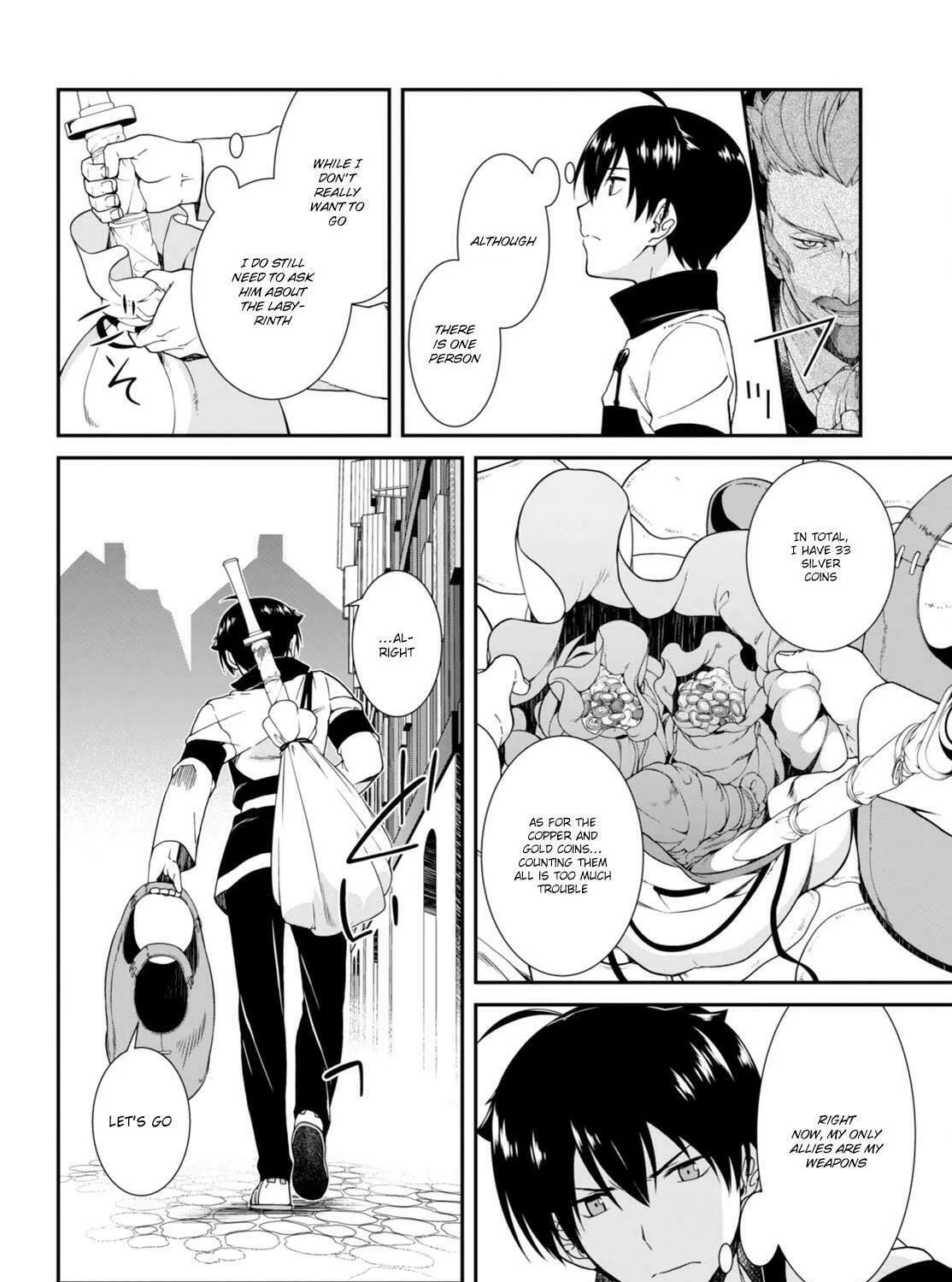 Isekai Meikyuu de Harem o Chapter 3.1 page 40 - 