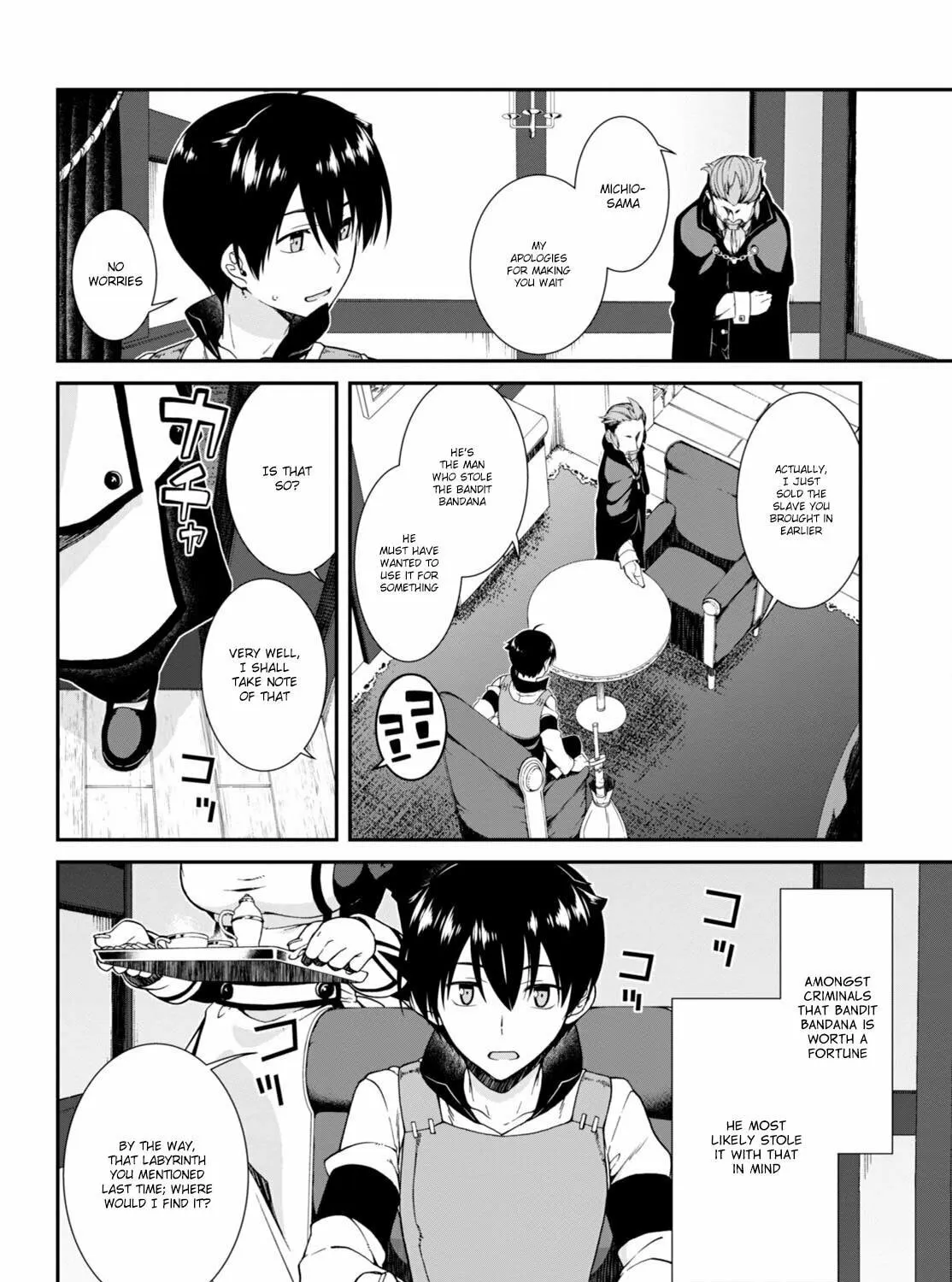 Isekai Meikyuu de Harem o Chapter 3.1 page 44 - 