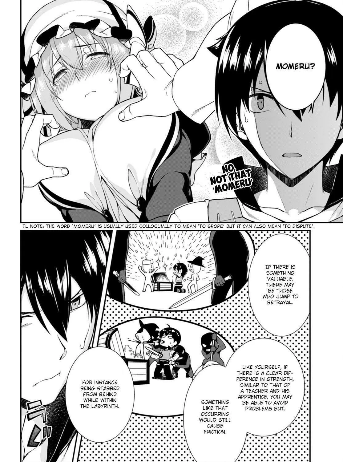 Isekai Meikyuu de Harem o Chapter 3.2 page 8 - 