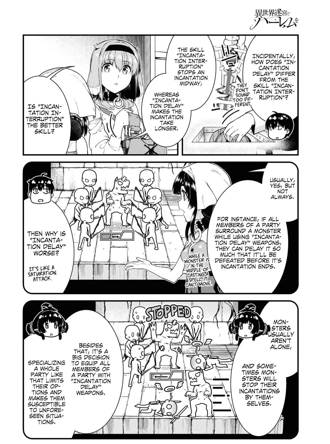 Isekai Meikyuu de Harem o Chapter 41 page 17 - 