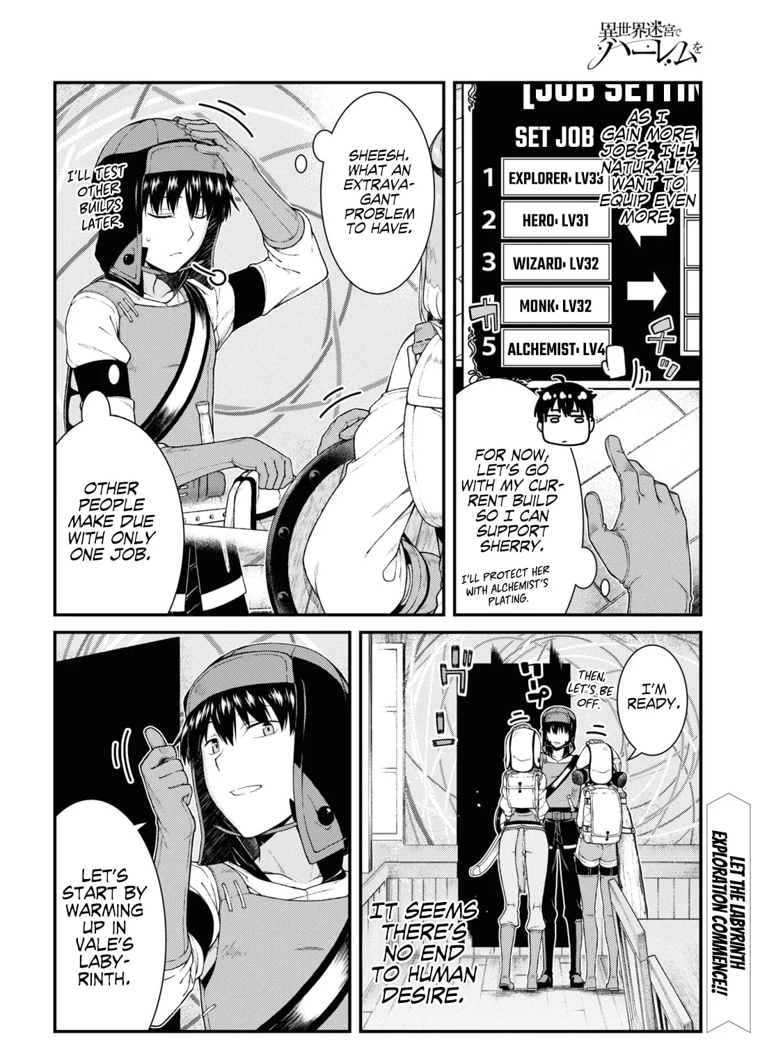 Isekai Meikyuu de Harem o Chapter 44 page 43 - 