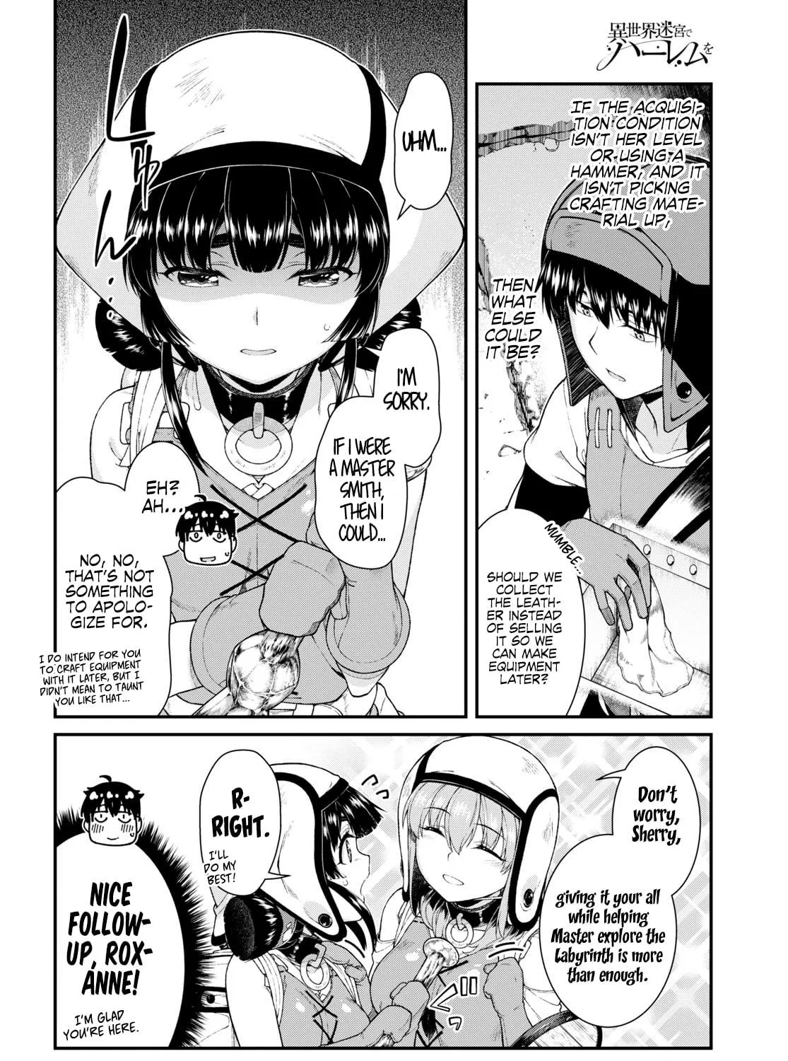 Isekai Meikyuu de Harem o Chapter 45 page 19 - 