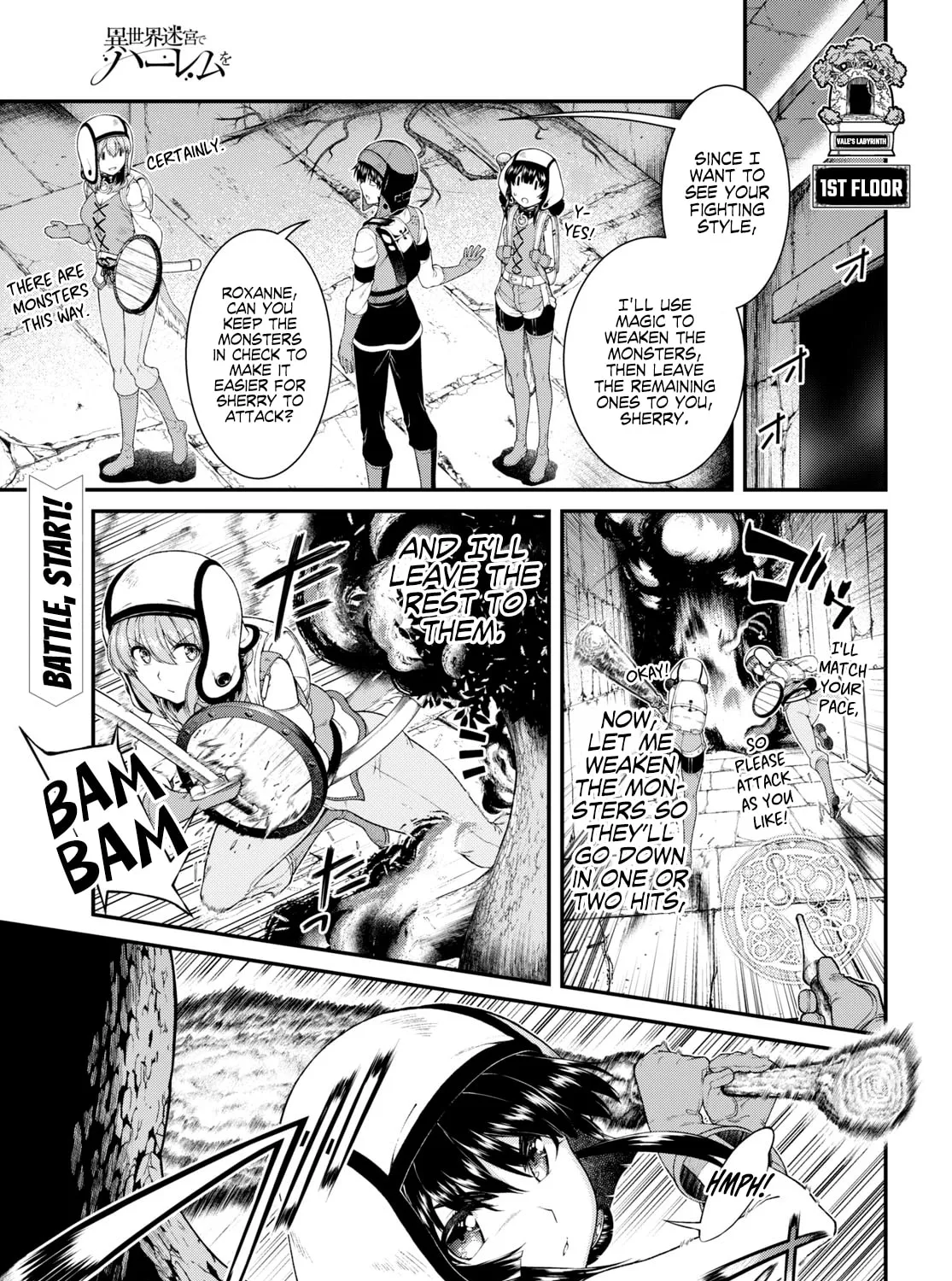 Isekai Meikyuu de Harem o Chapter 45 page 3 - 