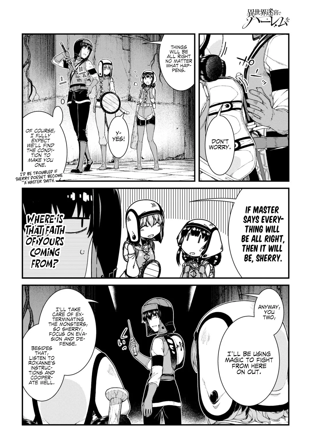 Isekai Meikyuu de Harem o Chapter 45 page 27 - 