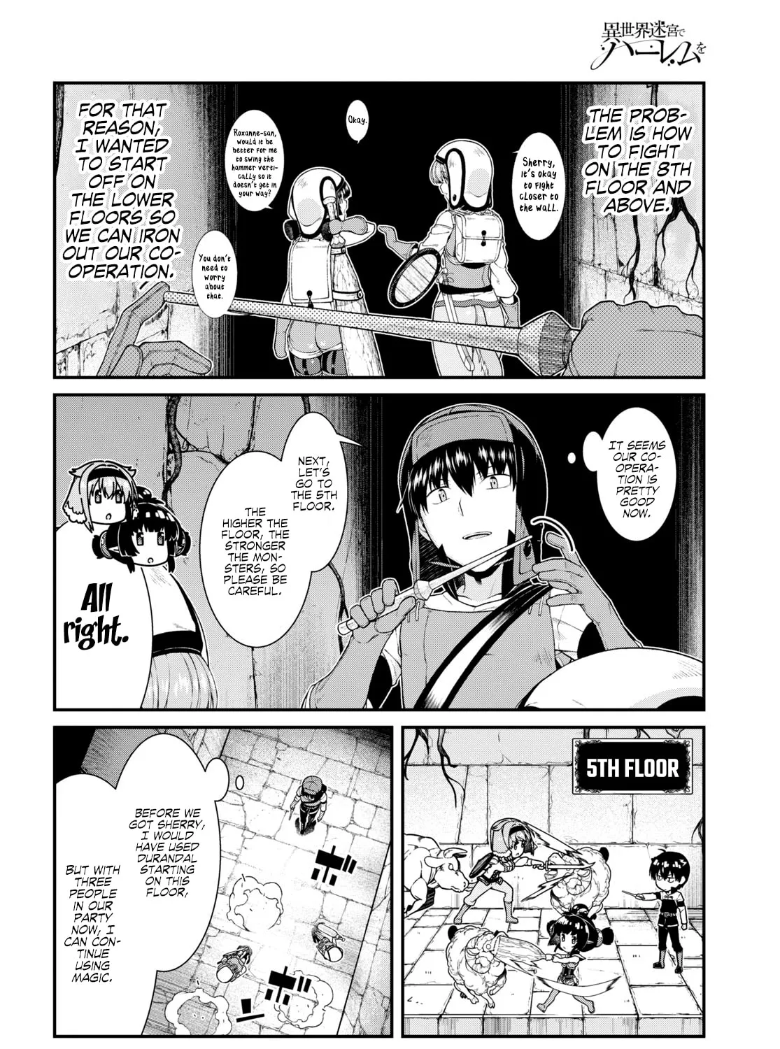 Isekai Meikyuu de Harem o Chapter 45 page 31 - 