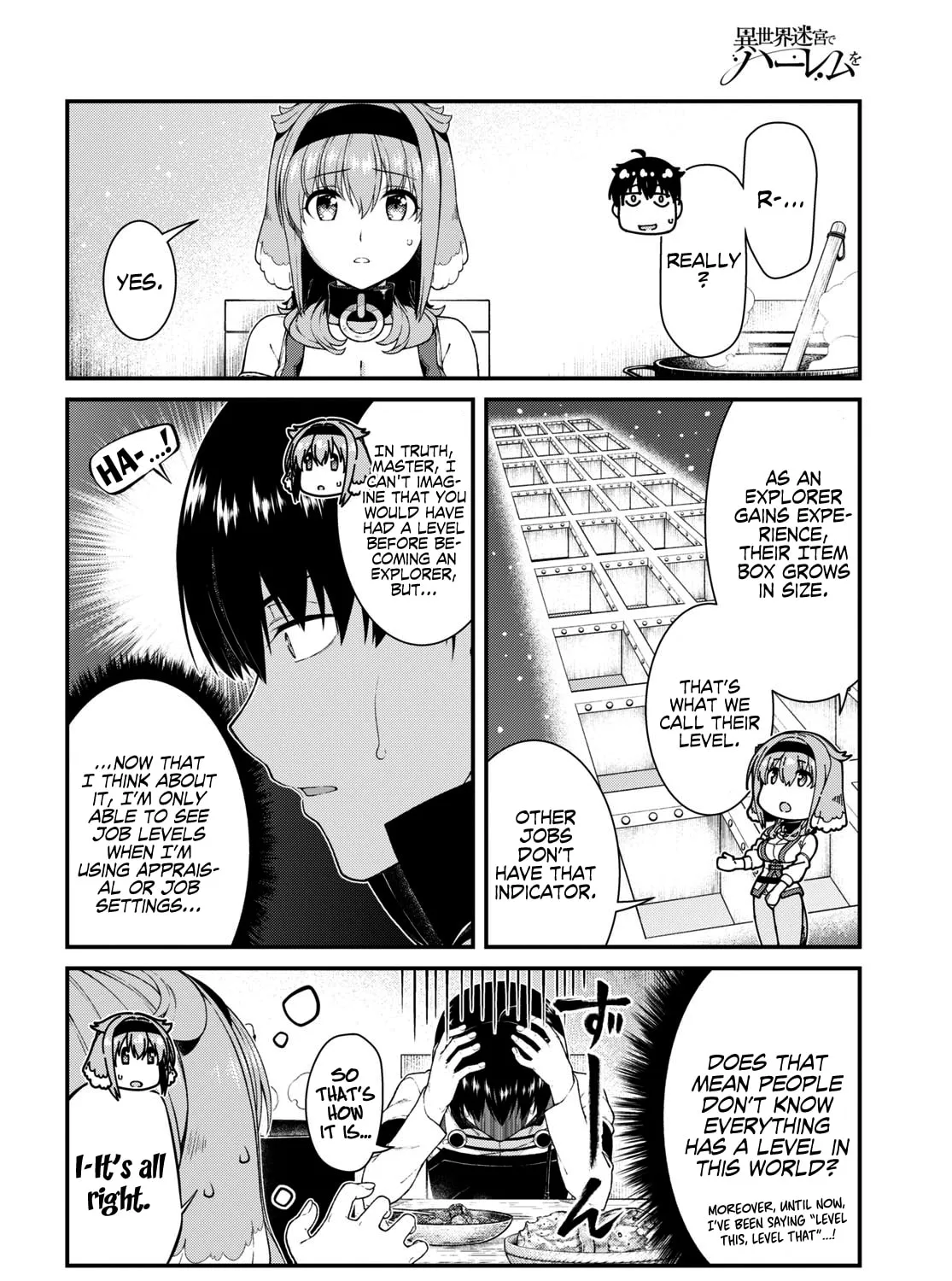 Isekai Meikyuu de Harem o Chapter 47 page 13 - 