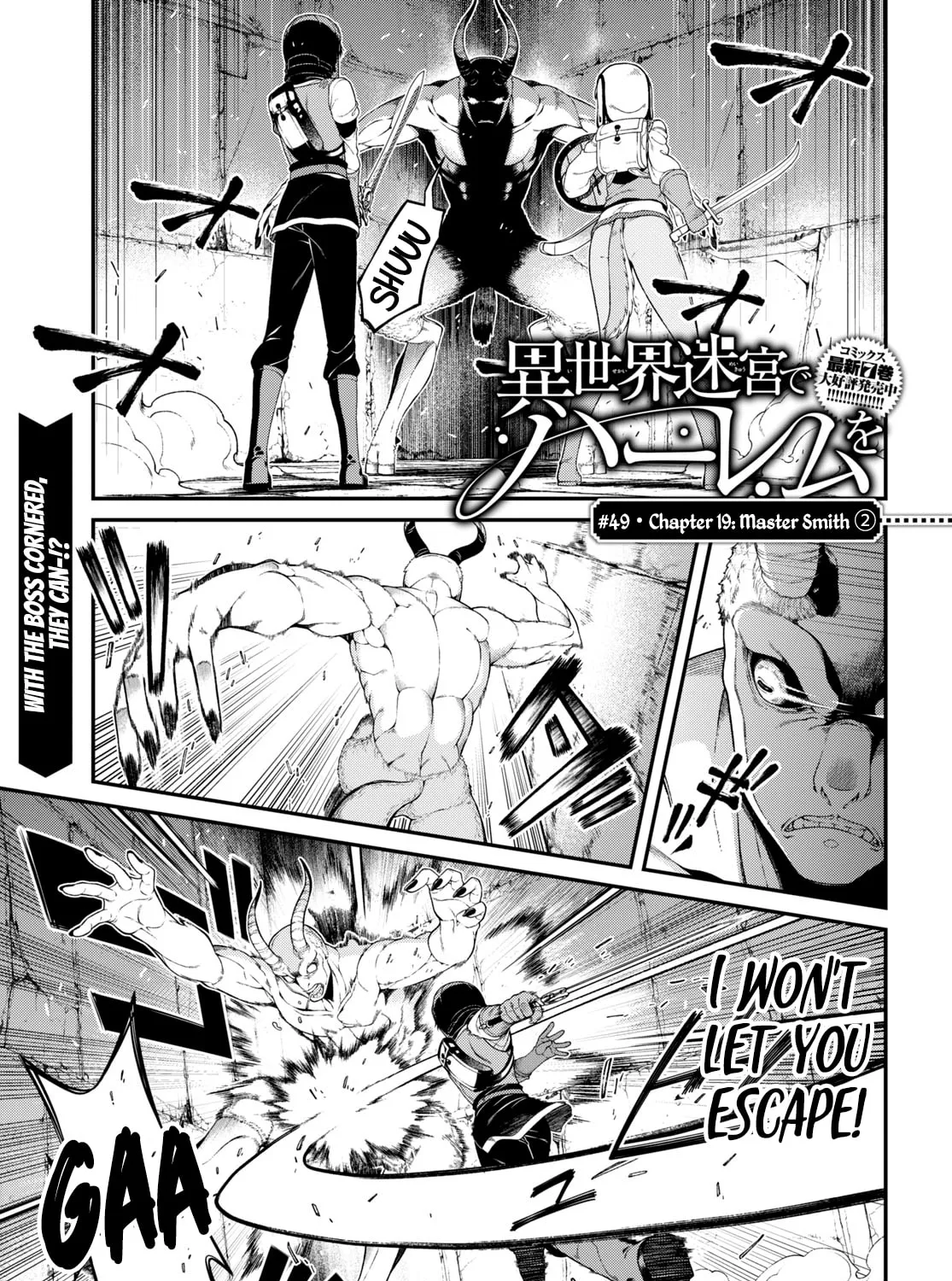 Isekai Meikyuu de Harem o Chapter 49 page 3 - 