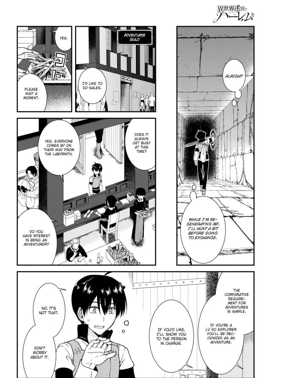 Isekai Meikyuu de Harem o Chapter 5 page 28 - 