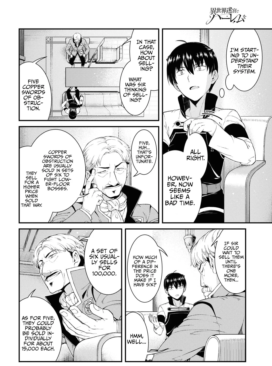 Isekai Meikyuu de Harem o Chapter 52 page 21 - 