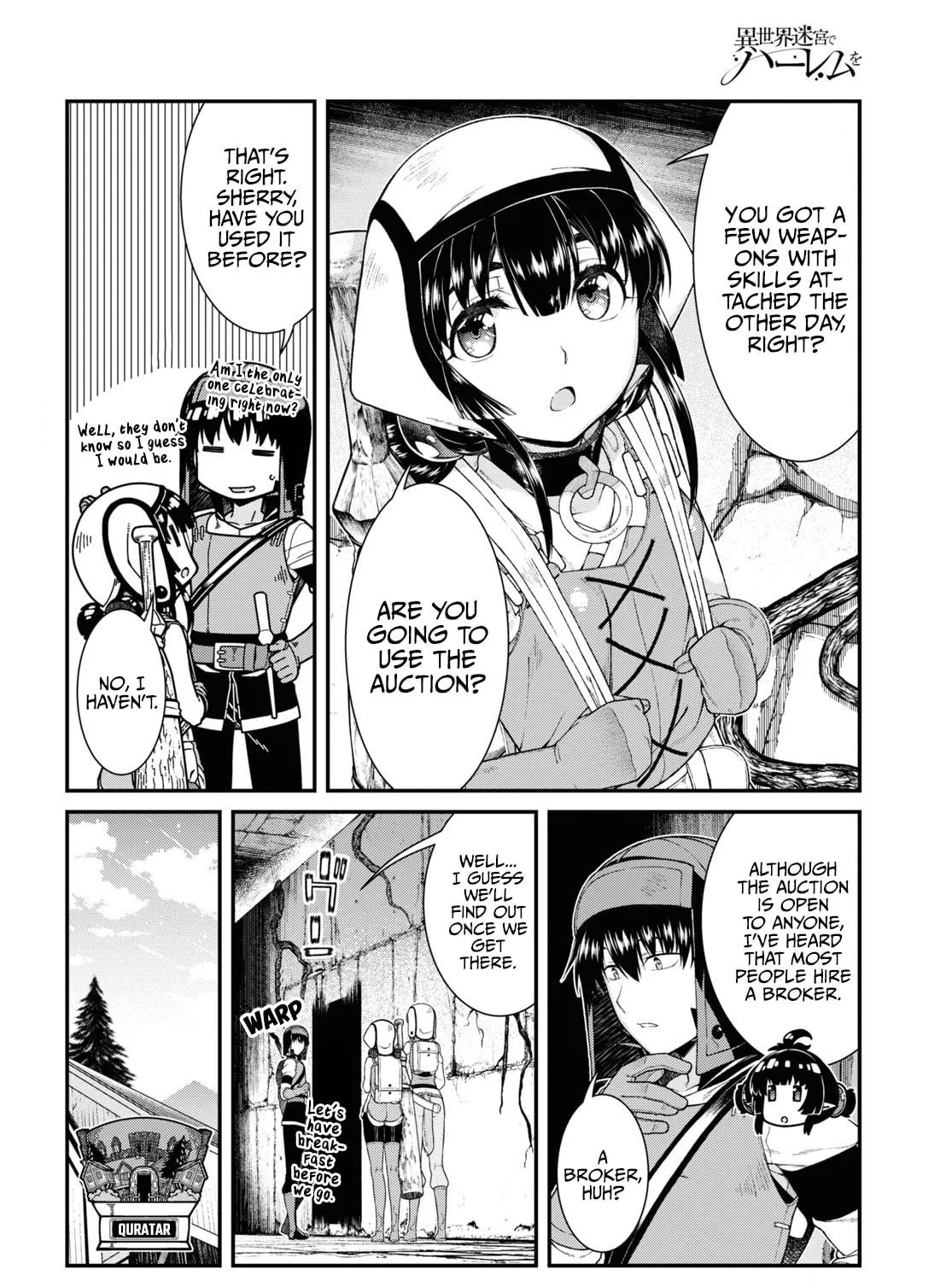 Isekai Meikyuu de Harem o Chapter 52 page 5 - 