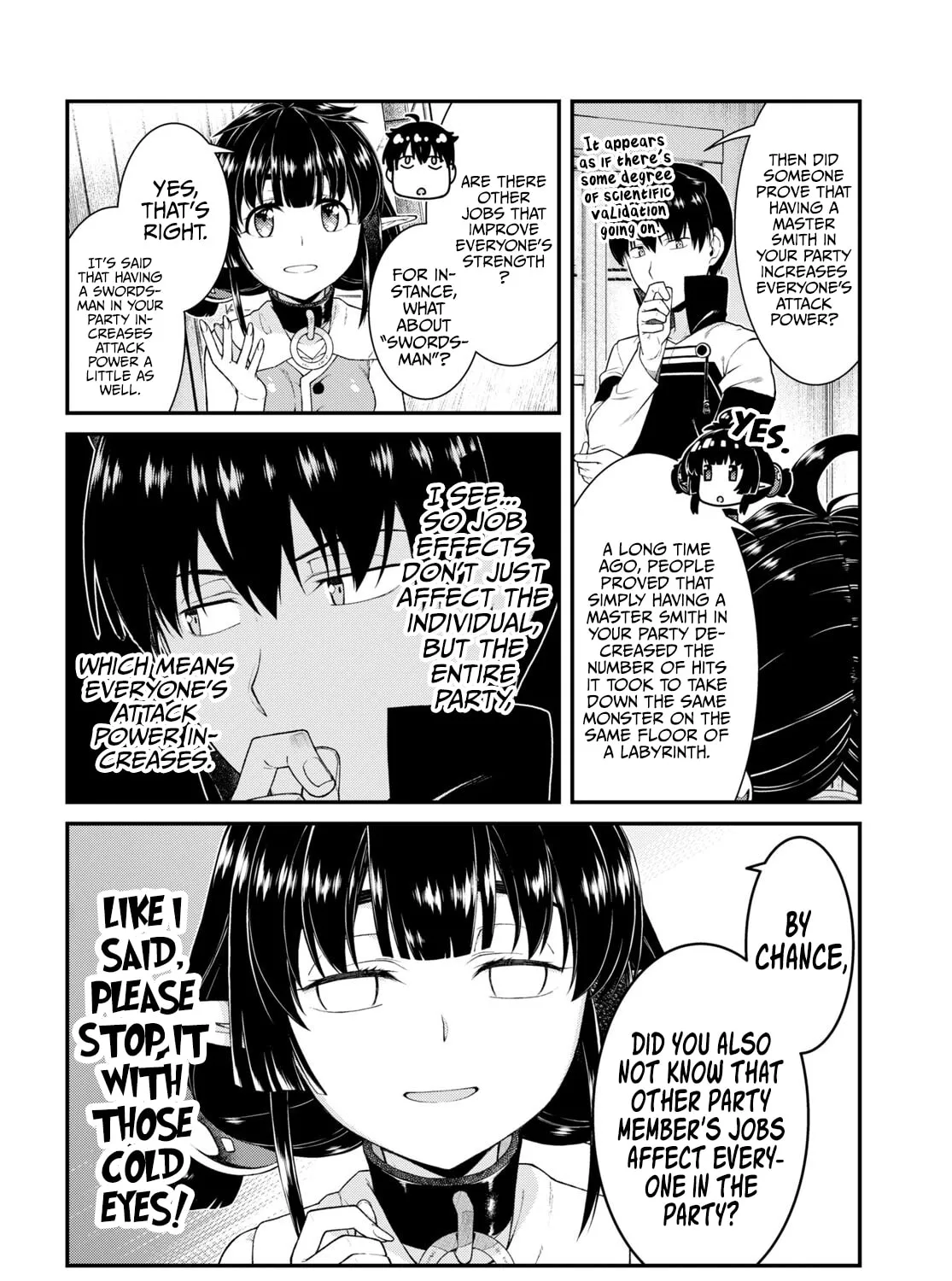 Isekai Meikyuu de Harem o Chapter 54 page 21 - 
