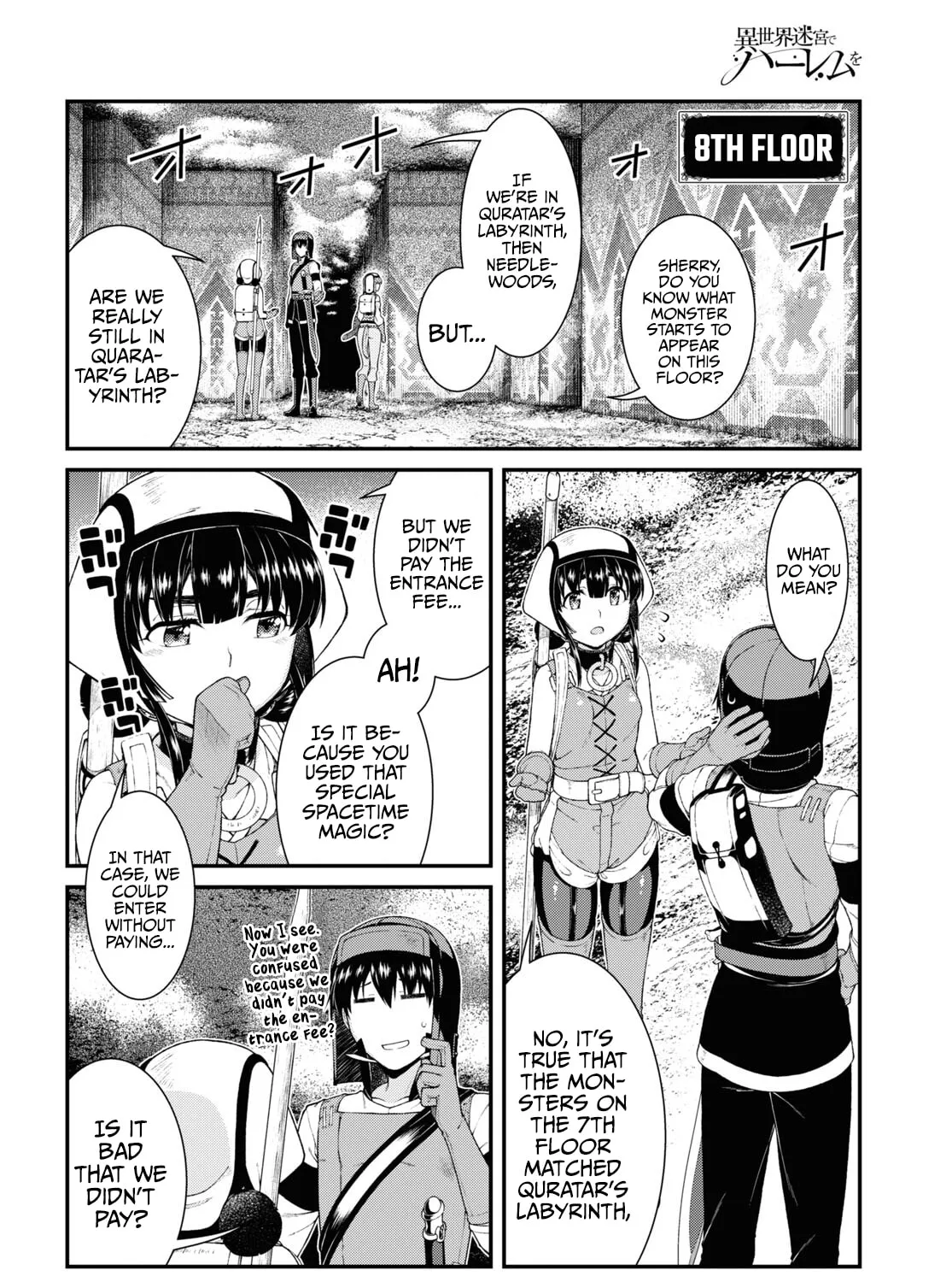 Isekai Meikyuu de Harem o Chapter 55 page 33 - 