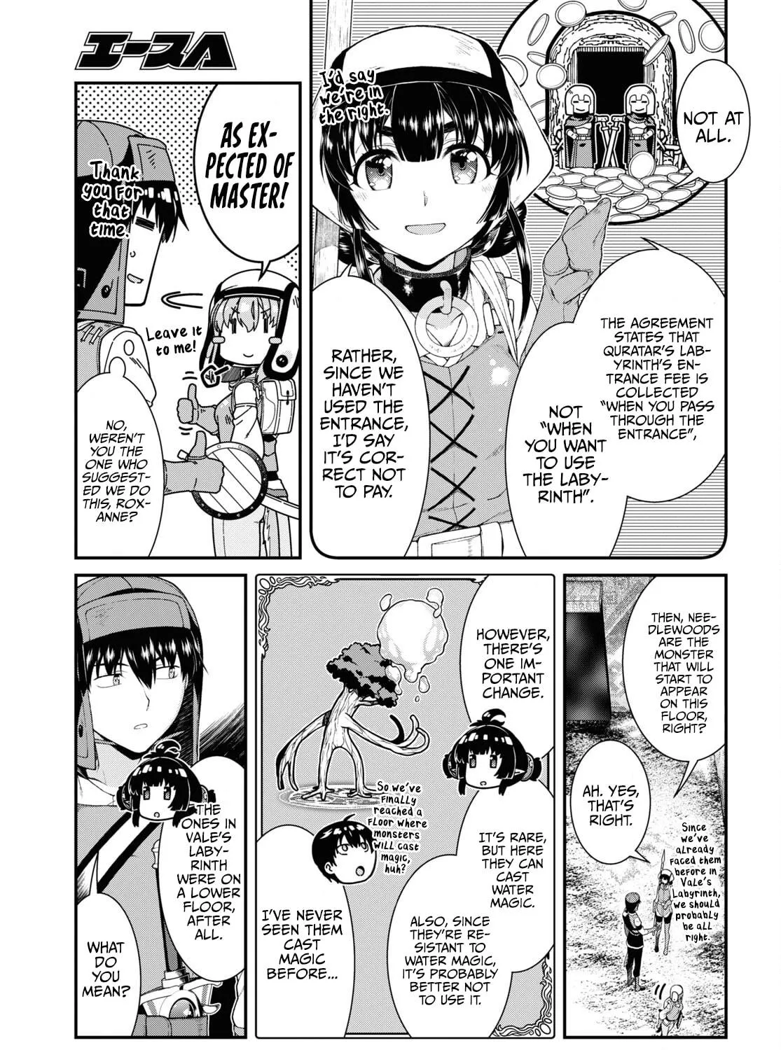 Isekai Meikyuu de Harem o Chapter 55 page 35 - 