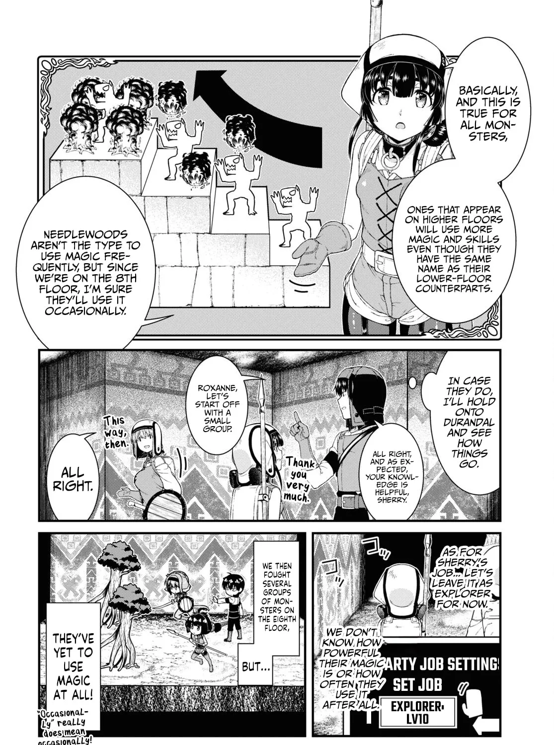 Isekai Meikyuu de Harem o Chapter 55 page 37 - 