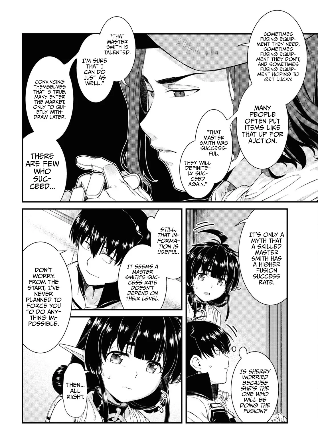 Isekai Meikyuu de Harem o Chapter 57 page 37 - 