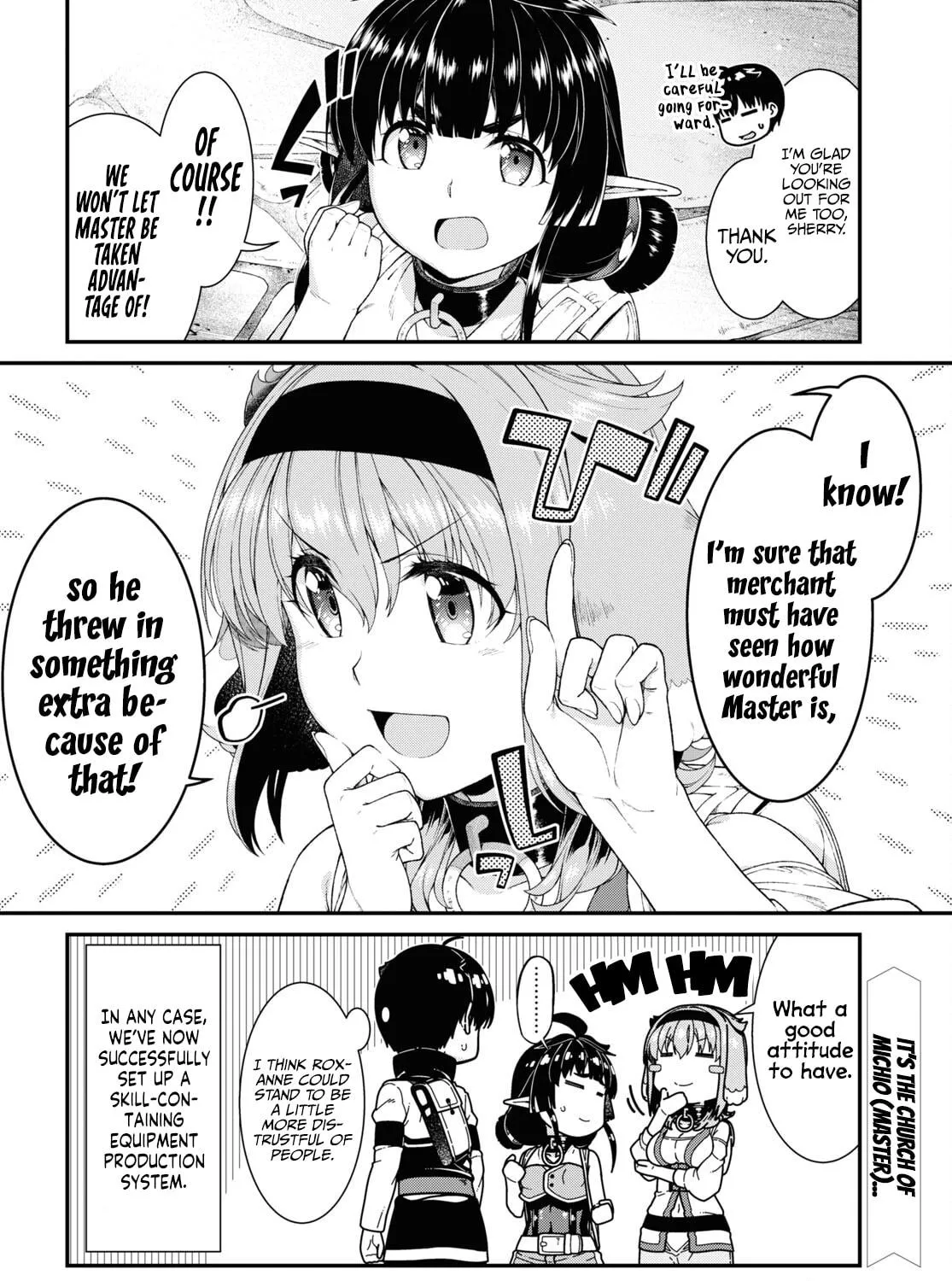 Isekai Meikyuu de Harem o Chapter 57 page 49 - 