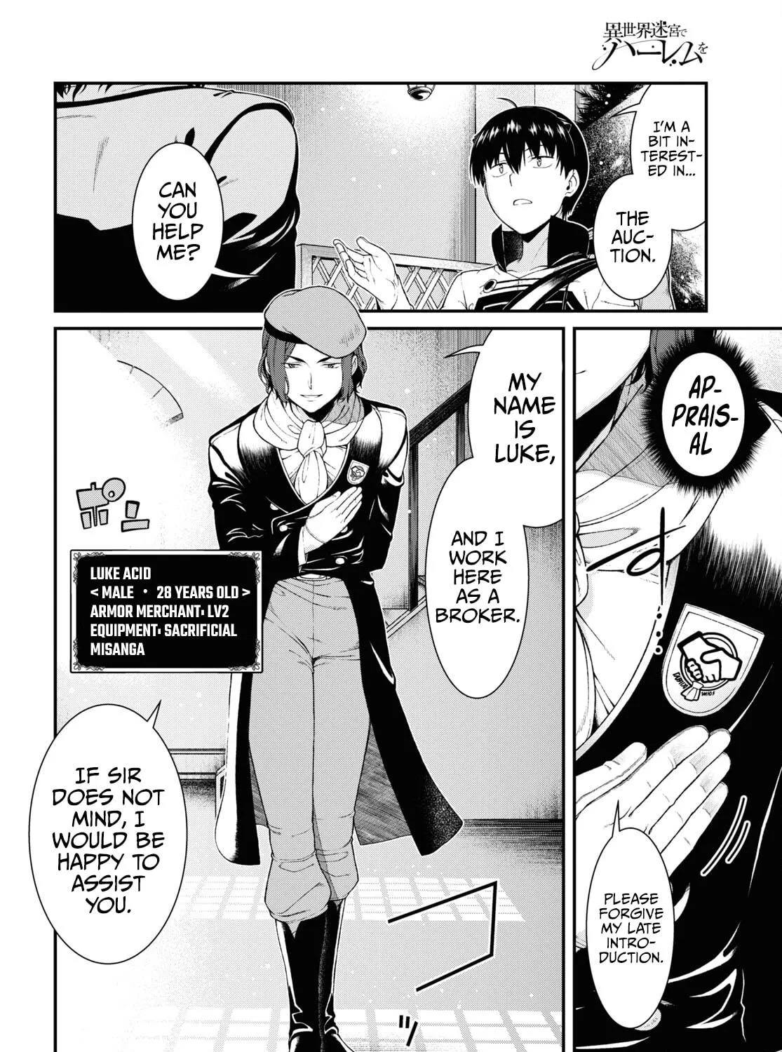 Isekai Meikyuu de Harem o Chapter 57 page 9 - 