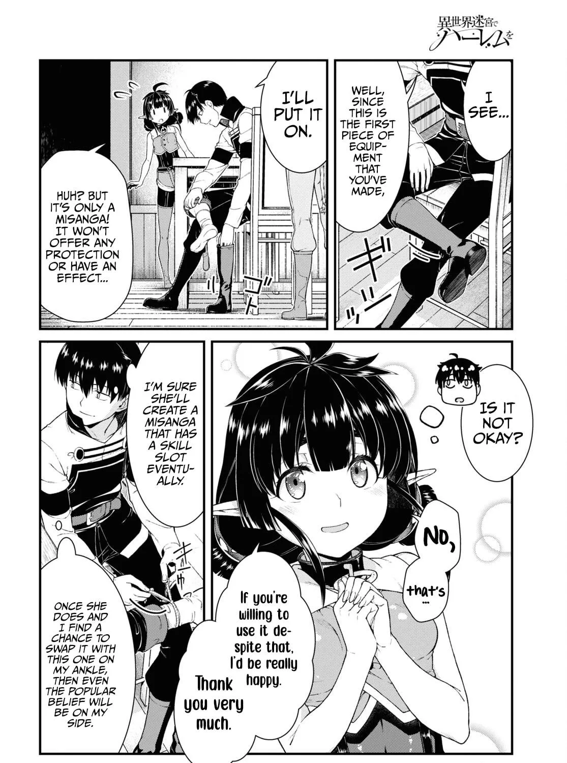 Isekai Meikyuu de Harem o Chapter 59 page 11 - 