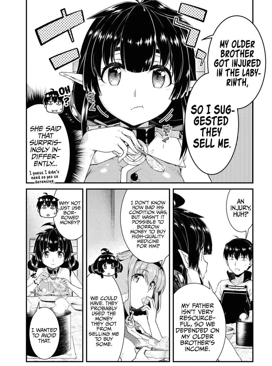 Isekai Meikyuu de Harem o Chapter 59 page 17 - 