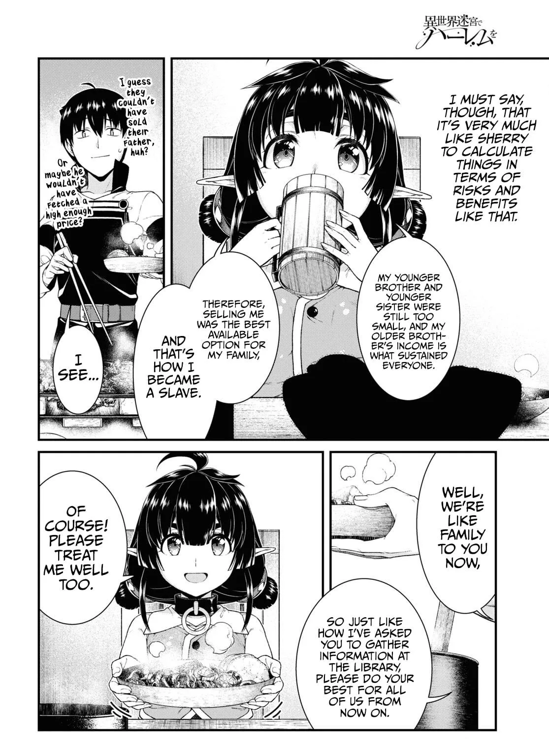 Isekai Meikyuu de Harem o Chapter 59 page 23 - 