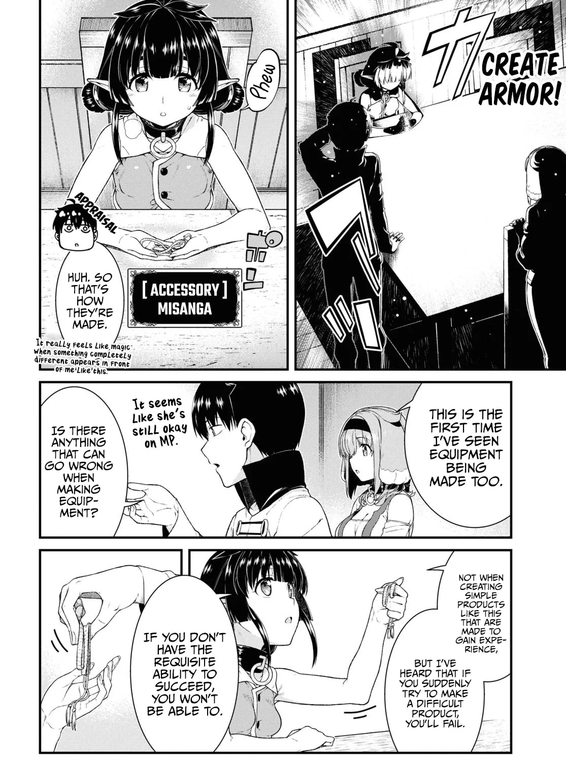Isekai Meikyuu de Harem o Chapter 59 page 7 - 